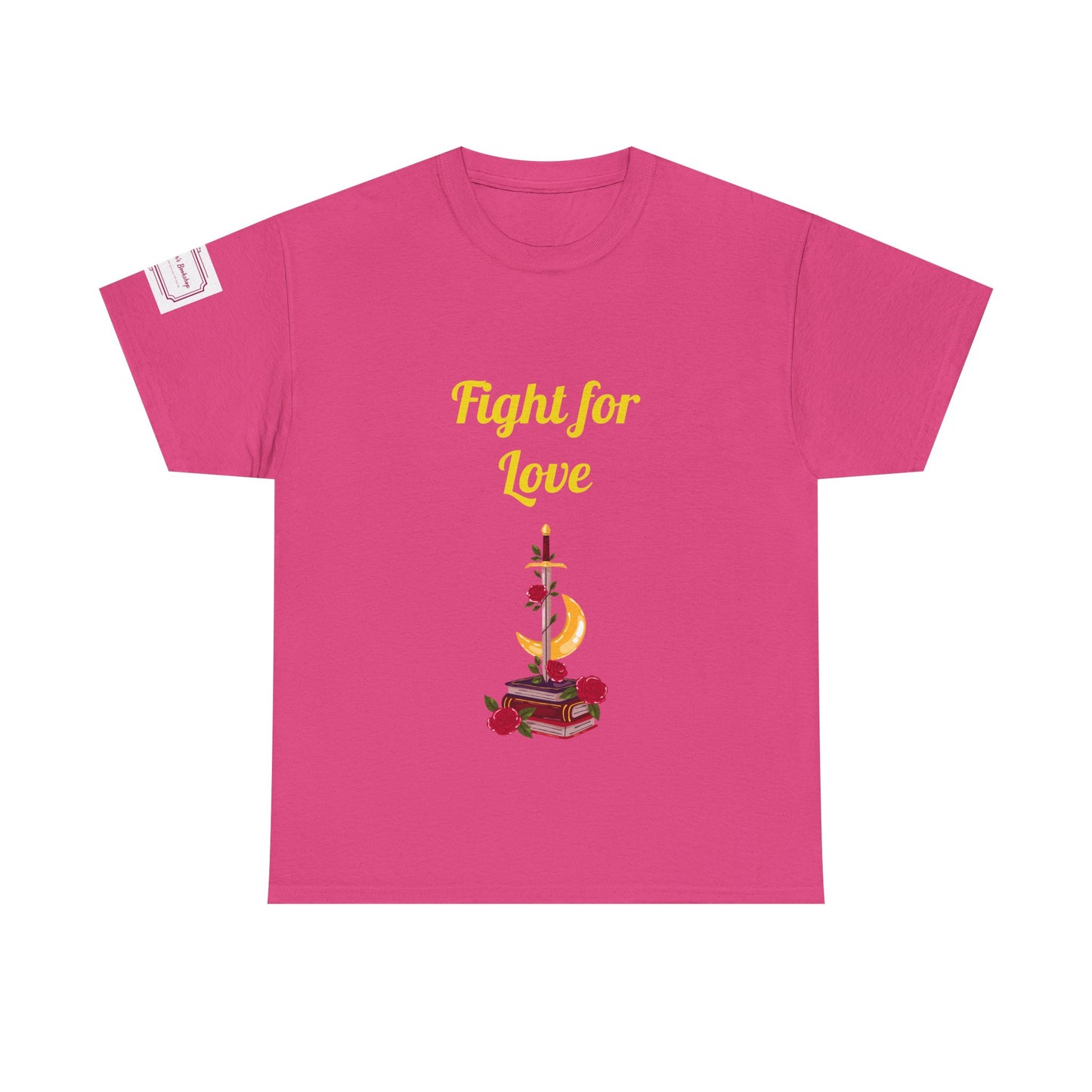 EU - Fight for Love - Unisex Heavy Cotton Tee - Romance Books