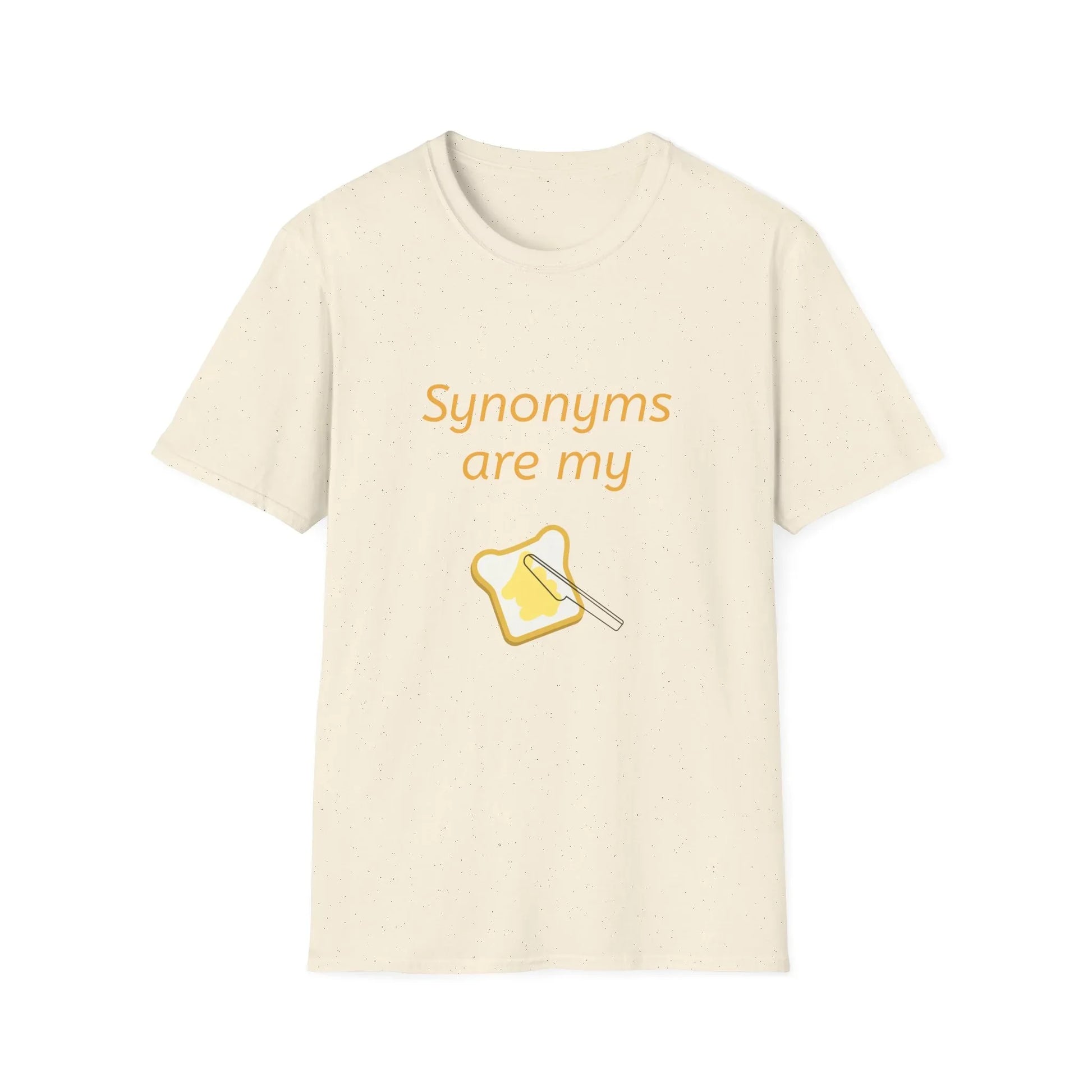 Funny "Synonyms Are My Jam" T-Shirt for Word Lovers - The Dreamer's Bookshop.