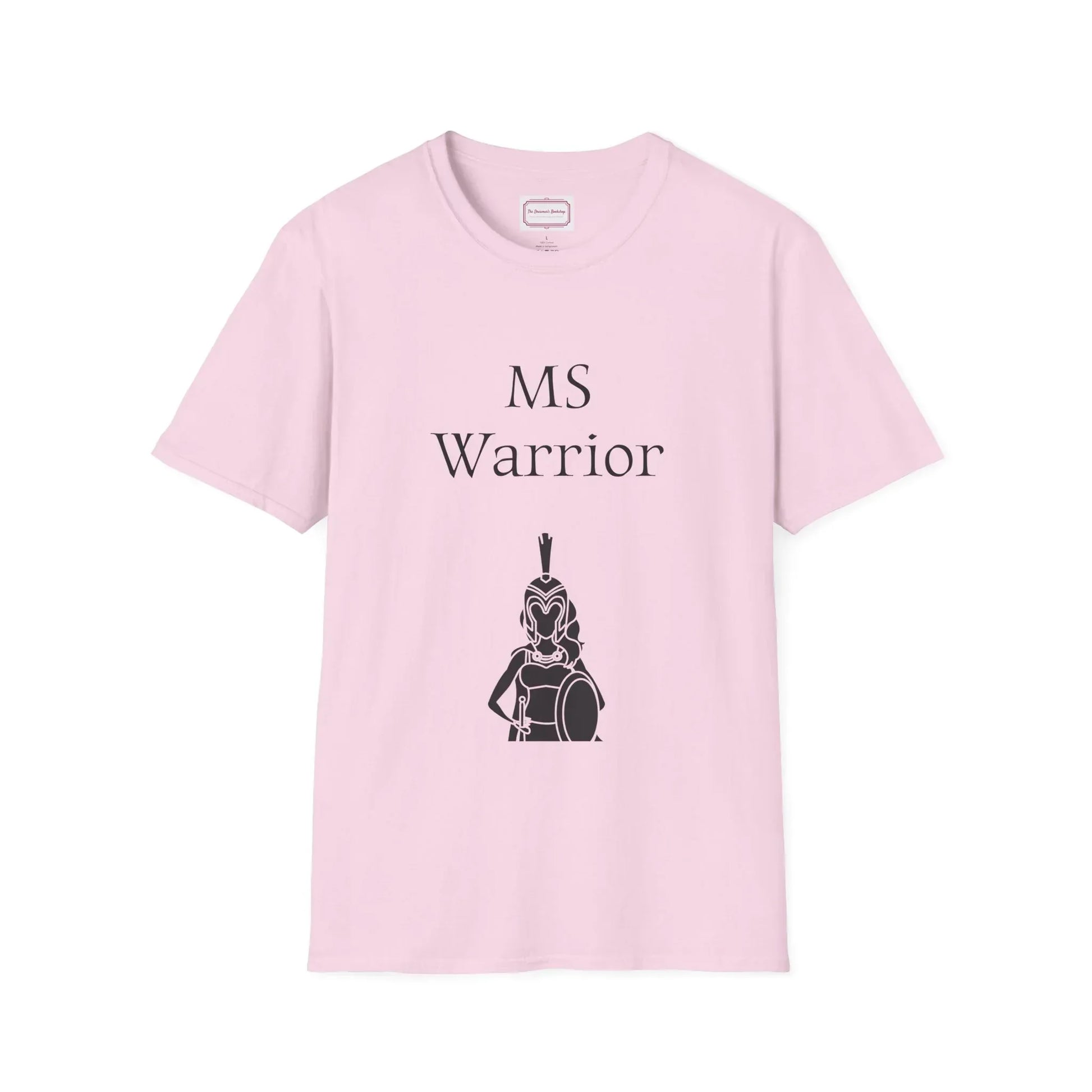 M.S. Warrior Unisex Softstyle T-Shirt - Embrace Your Battles - The Dreamer's Bookshop.