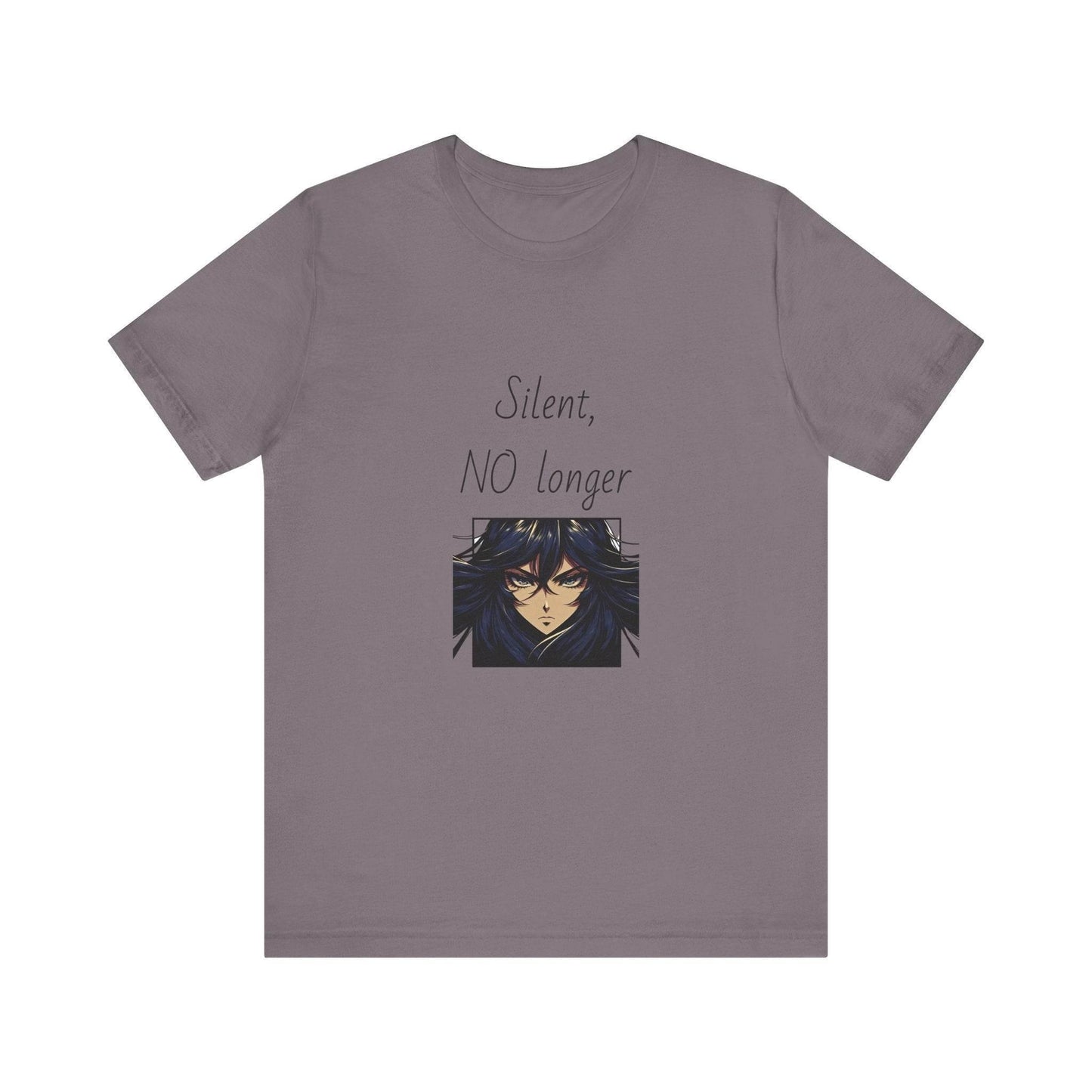 Fierce Survivor Unisex Short Sleeve Tee - Silent, NO longer - The Dreamer's Bookshop.