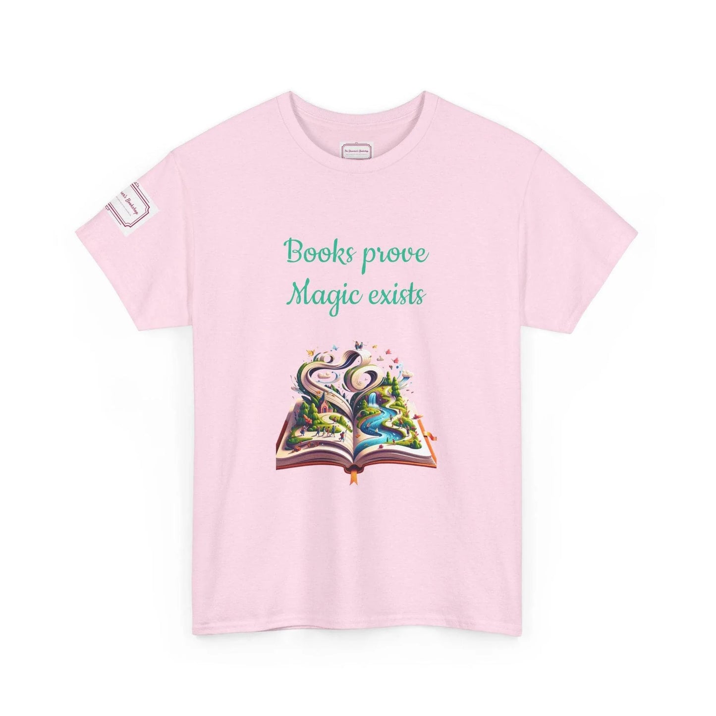 Magic exists - Unisex Heavy Cotton Tee - Perfect for Book Lovers - The Dreamer's Bookshop.