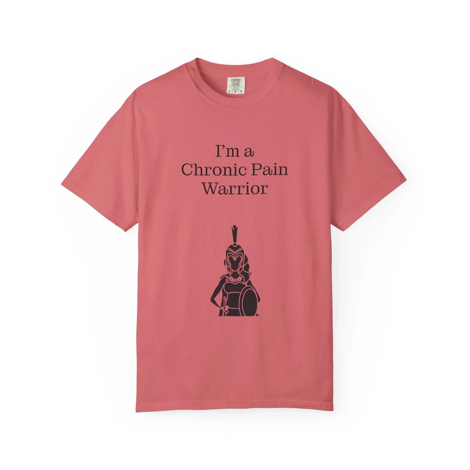Chronic Pain Warrior Unisex Garment-Dyed T-Shirt - Empowering Supportive Apparel - The Dreamer's Bookshop.
