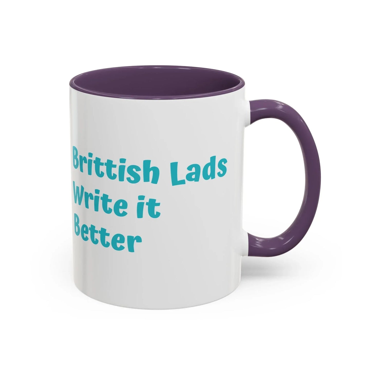 Brittish Lads Write it Better Coffee Mug - Gift for Book Lovers - The Dreamer's Bookshop.