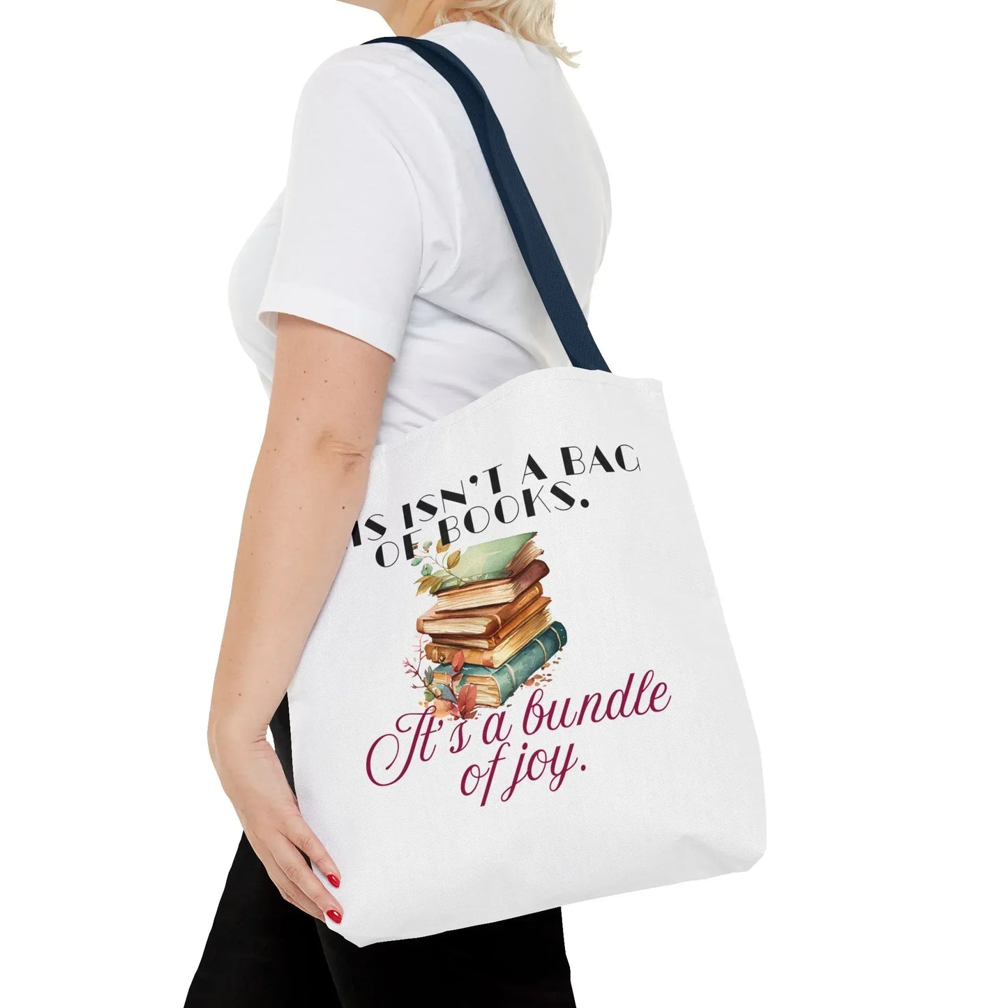 This isn't a Bag of Books - Tote Bag - Cozy Autumn Design - The Dreamer's Bookshop.