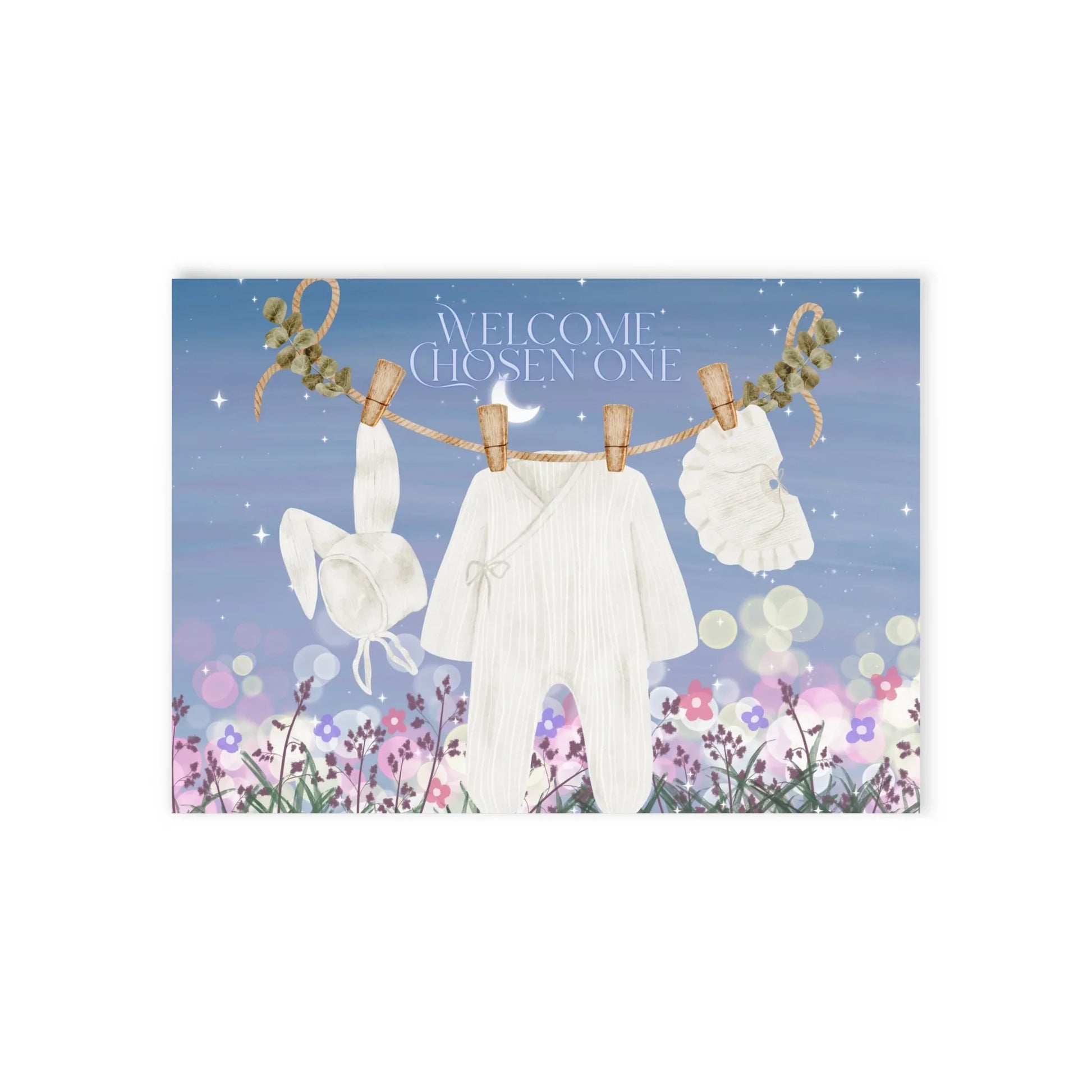 The Dreamer's Bookshop Cute "Chosen One" Baby Card - The Dreamer's Bookshop.