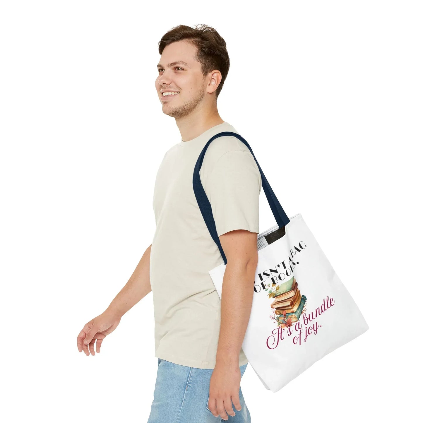 This isn't a Bag of Books - Tote Bag - Cozy Autumn Design - The Dreamer's Bookshop.