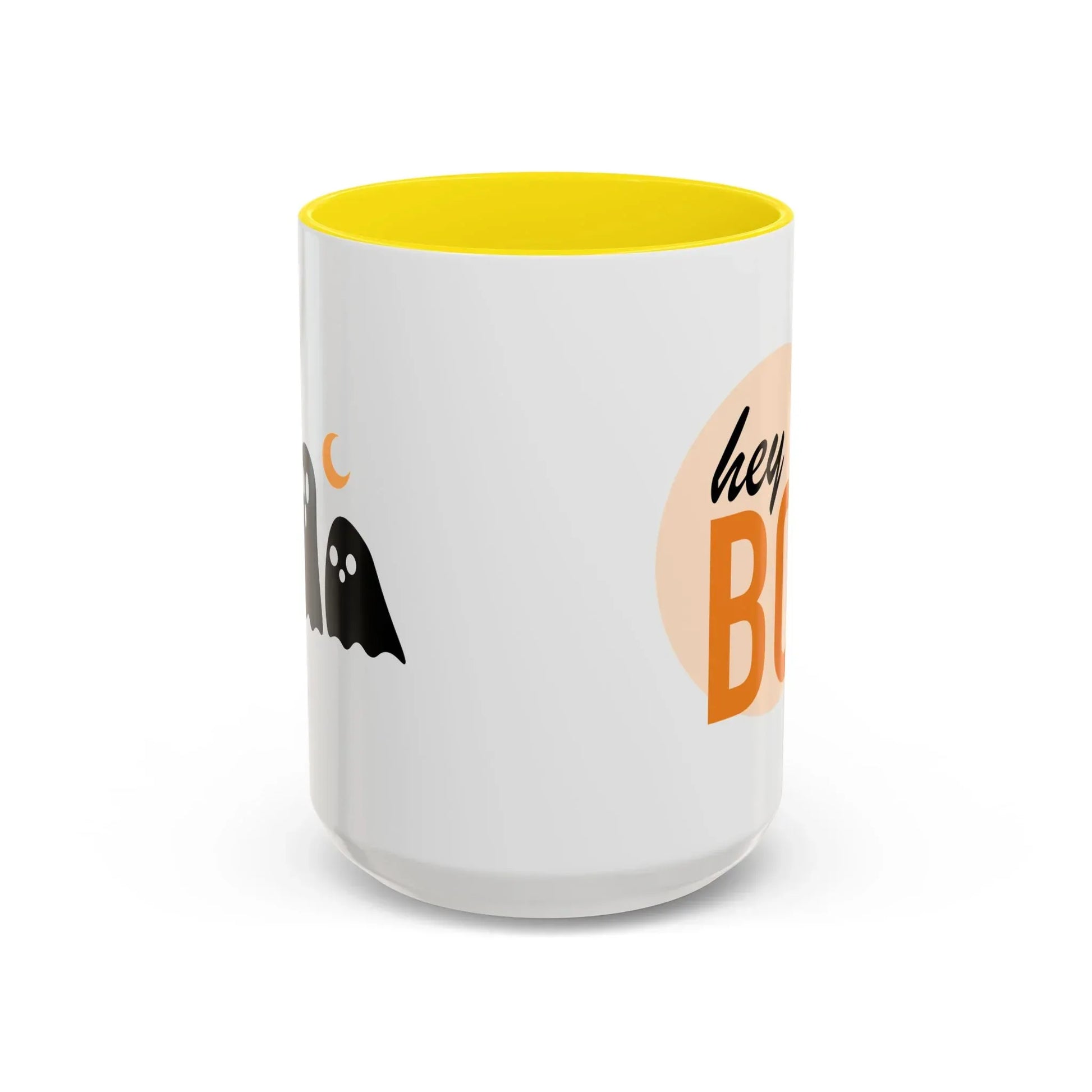 Hey Boo Spooky Coffee Mug - 11oz & 15oz Halloween - The Dreamer's Bookshop.