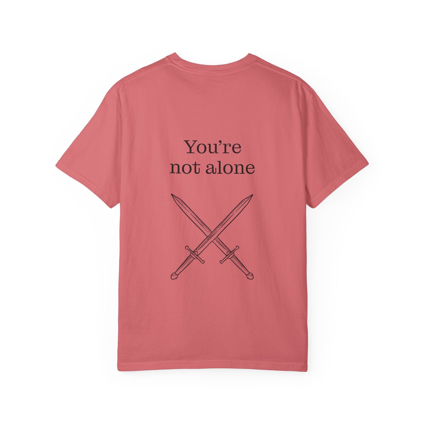 AU - Cancer Survivor Unisex Garment-Dyed T-Shirt - Empowering Supportive Apparel
