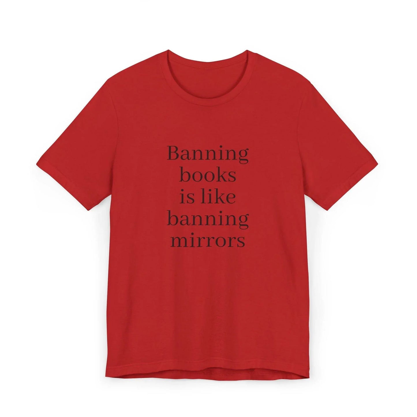 Unisex Jersey T-Shirt - Banning Books Vibe - The Dreamer's Bookshop.