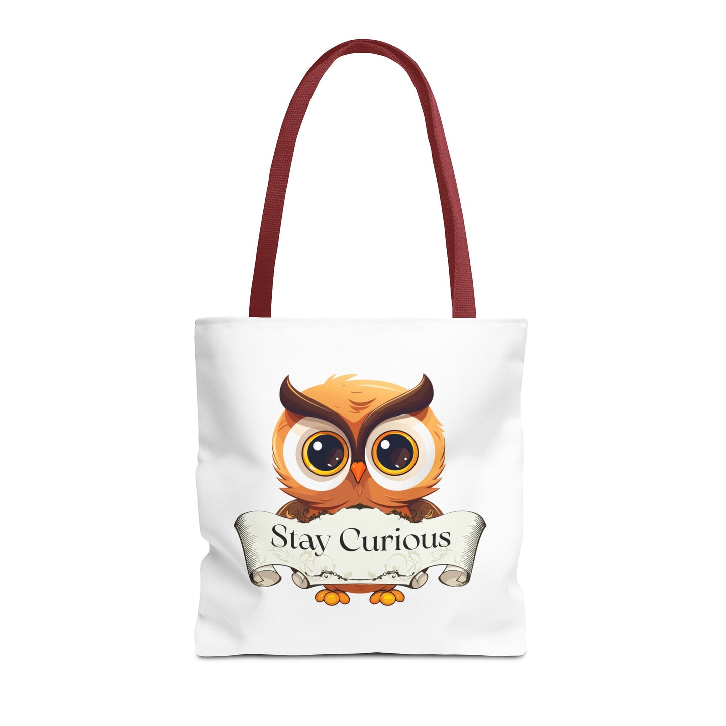 Literary Tote Bag - Stay Curous - The Dreamer's Bookshop Designs