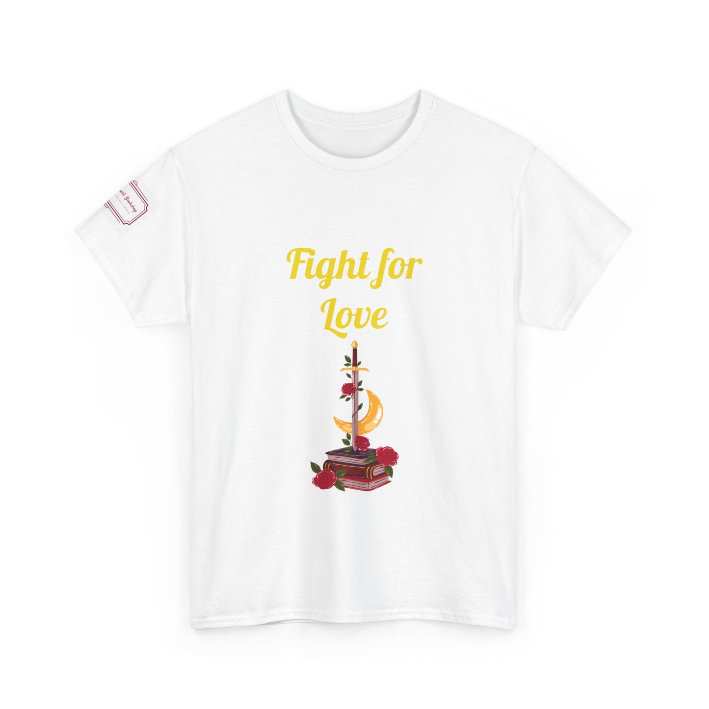UK - Fight for Love -  Unisex Heavy Cotton Tee - Romance Books