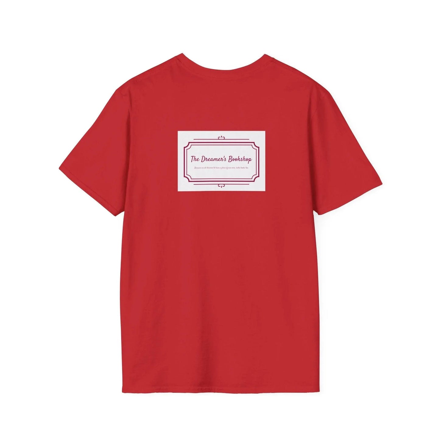 Unisex Softstyle T-Shirt - 'In our bookshop' - The Dreamer's Bookshop.