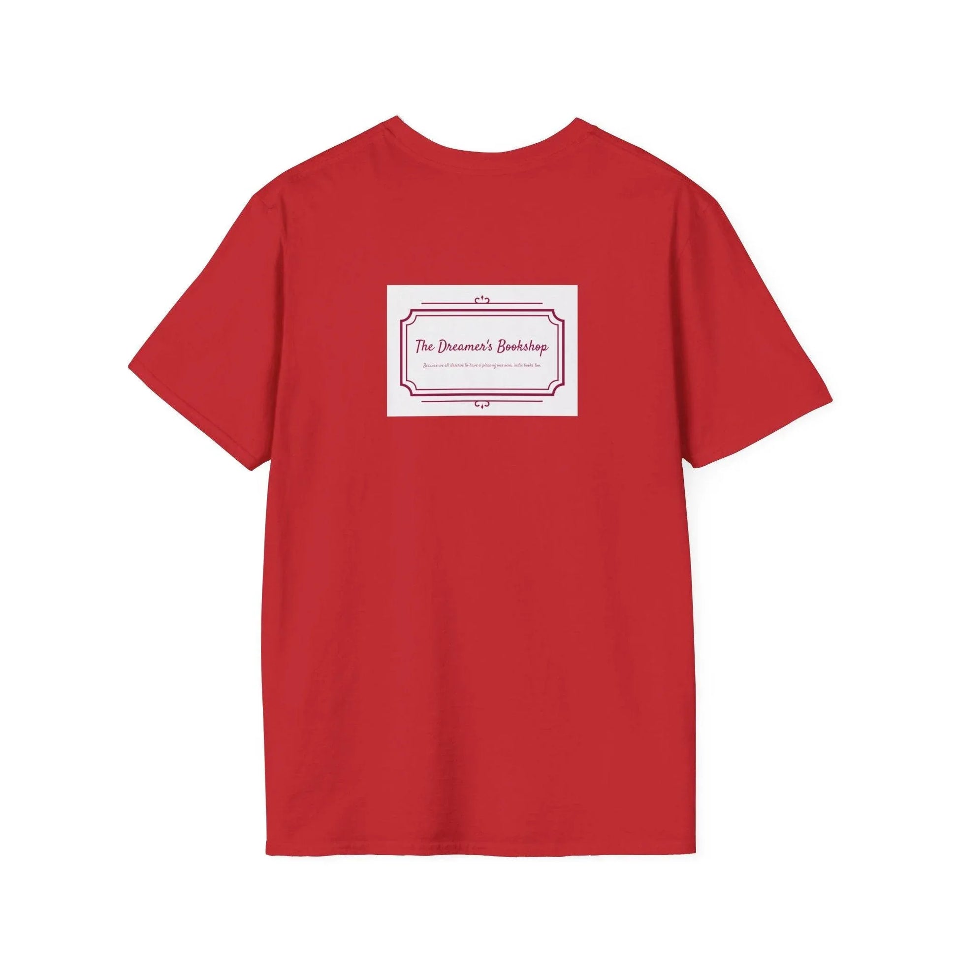 Unisex Softstyle T-Shirt - 'In our bookshop' - The Dreamer's Bookshop.