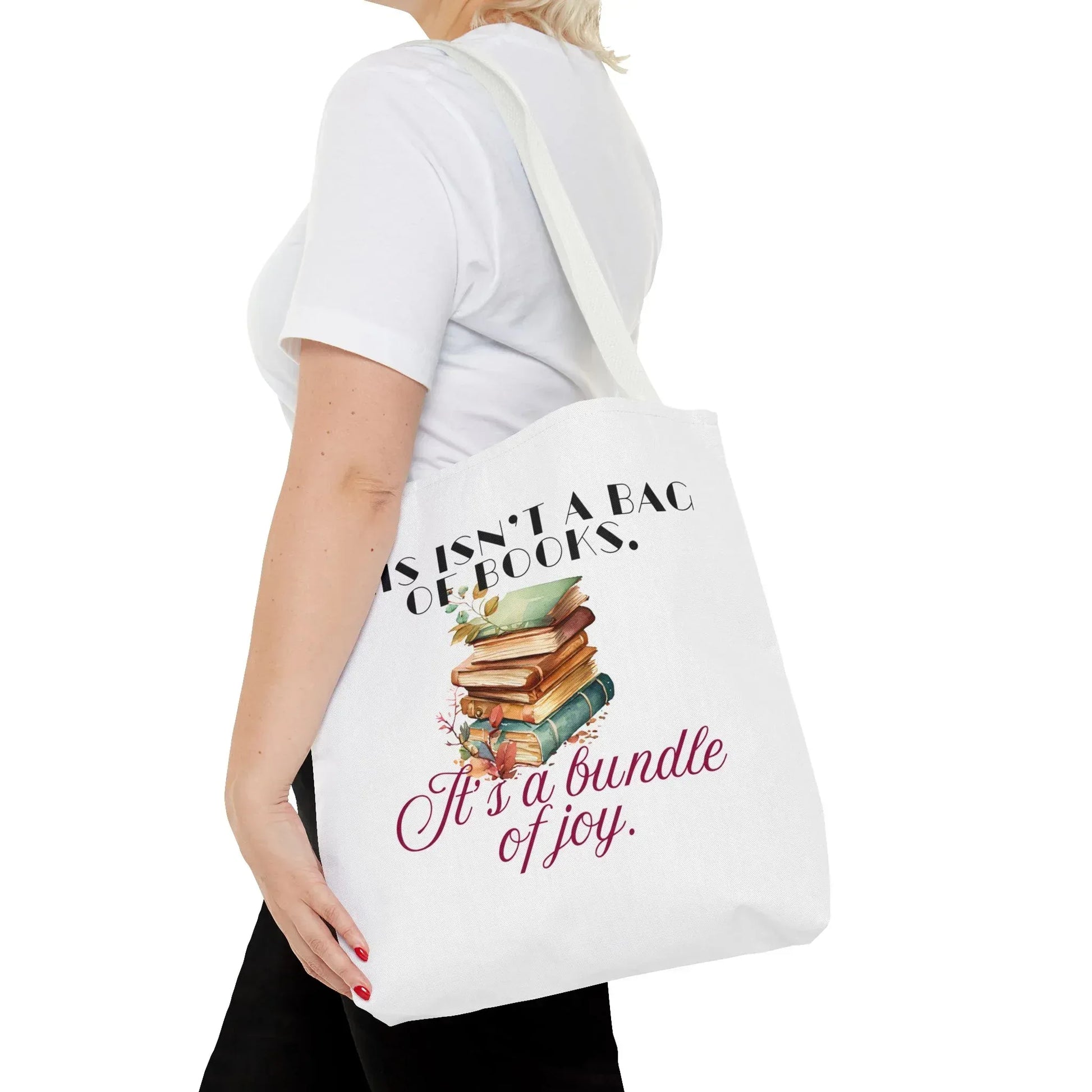 This isn't a Bag of Books - Tote Bag - Cozy Autumn Design - The Dreamer's Bookshop.