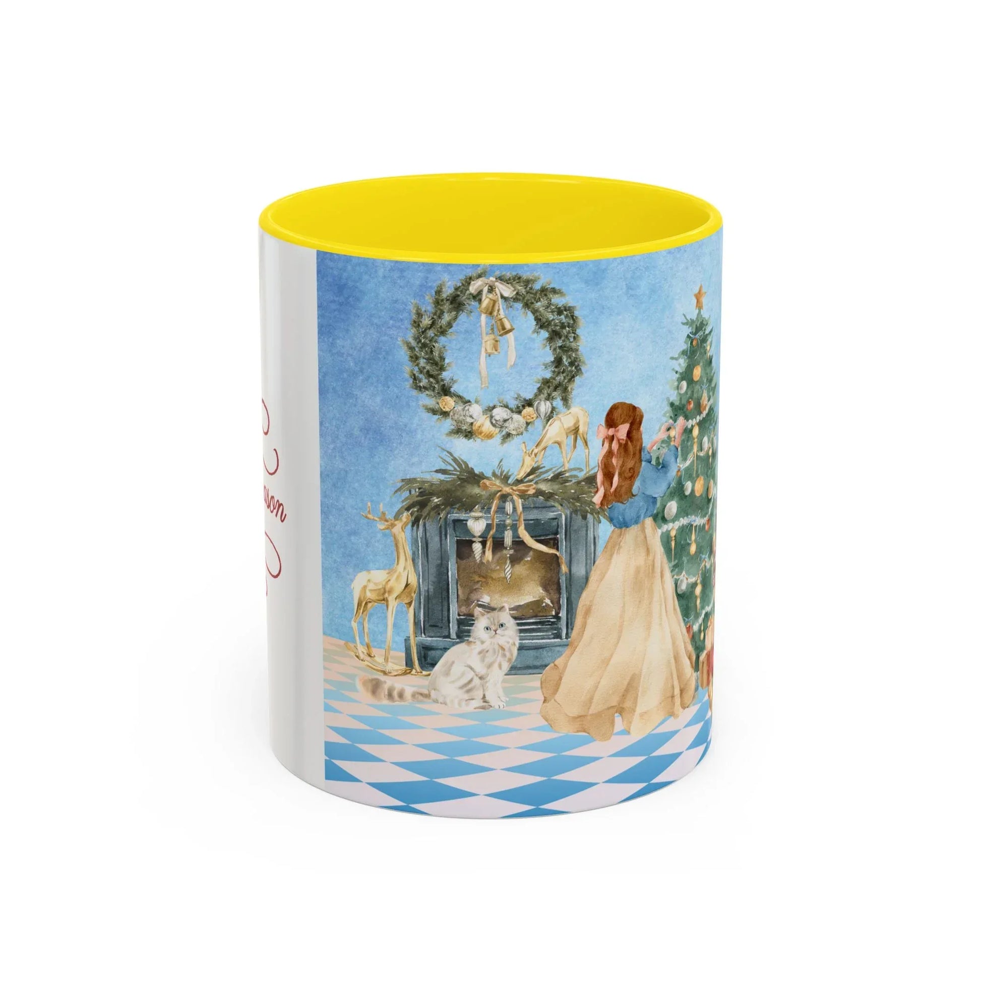 Christmas Tree Decoration Coffee Mug - 11oz & 15oz - tis the season - The Dreamer's Bookshop.