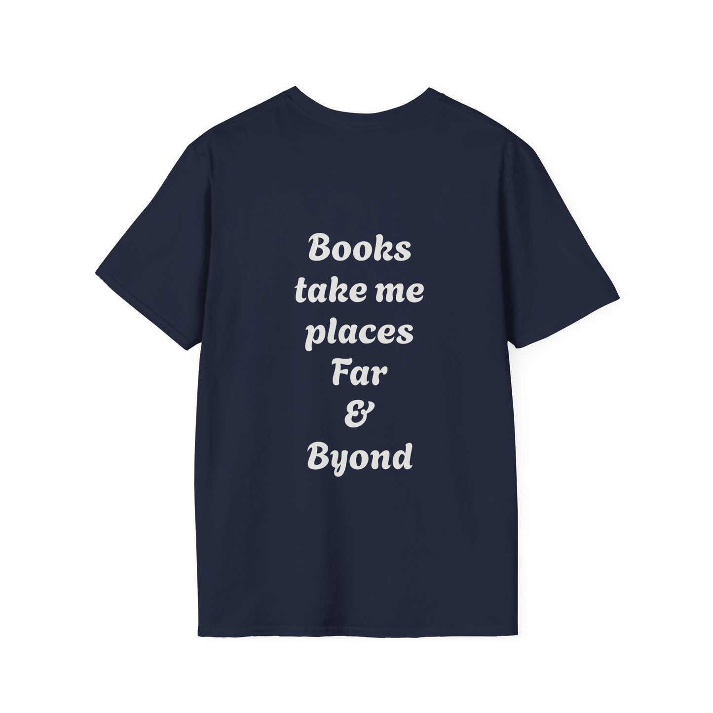 Unisex Travel-Inspired T-Shirt - "Whimsical Wordsmith" - Perfect for Book Lovers
