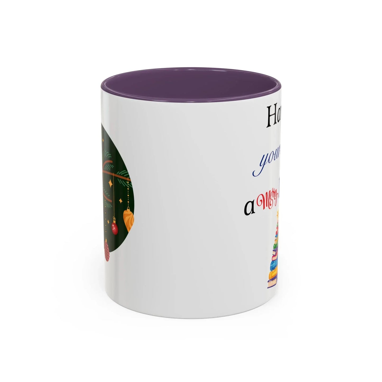 A Merry Little Bookmas - Coffee Mug - Gift for Book Lovers - The Dreamer's Bookshop.