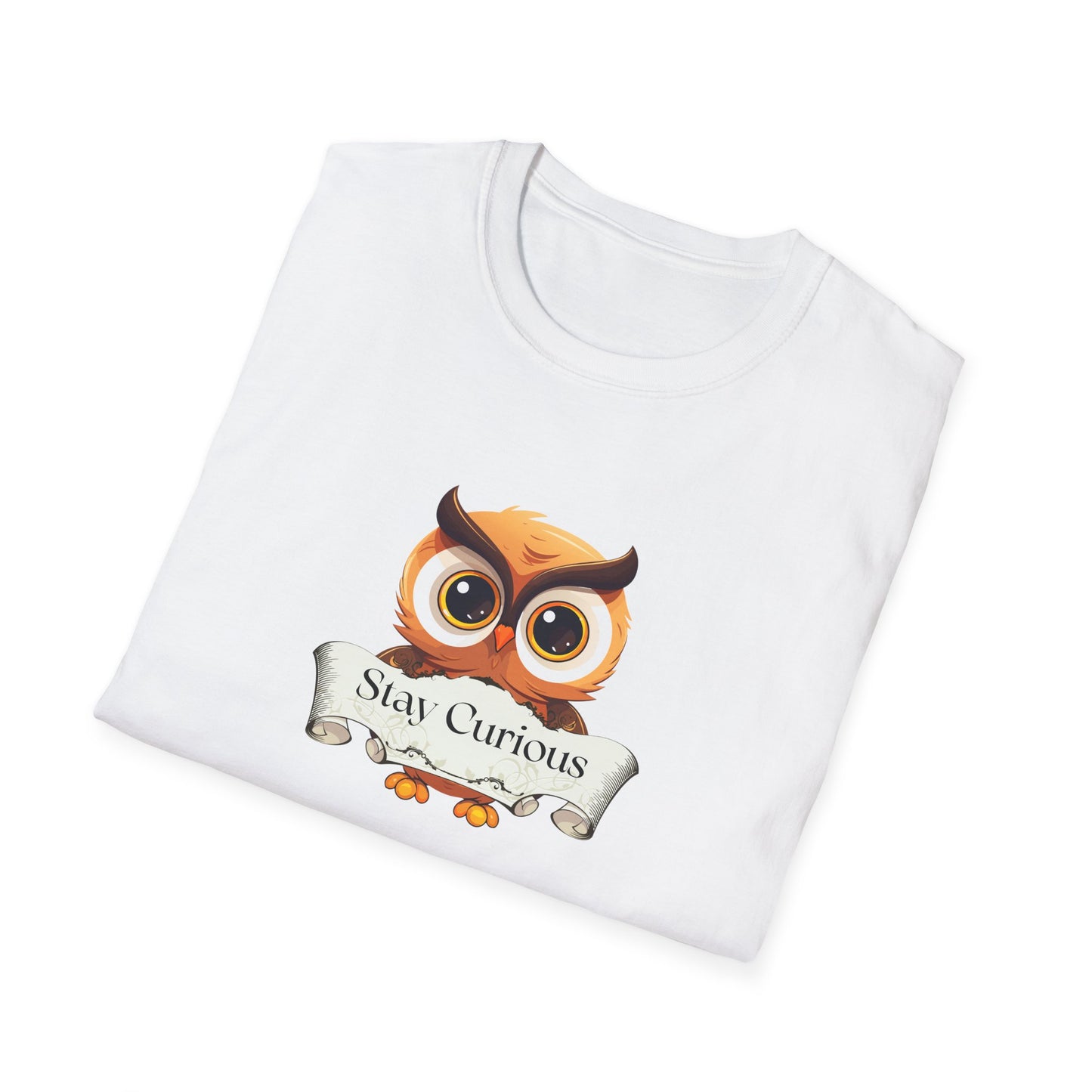 Inspirational Unisex Softstyle T-Shirt - Stay Curious
