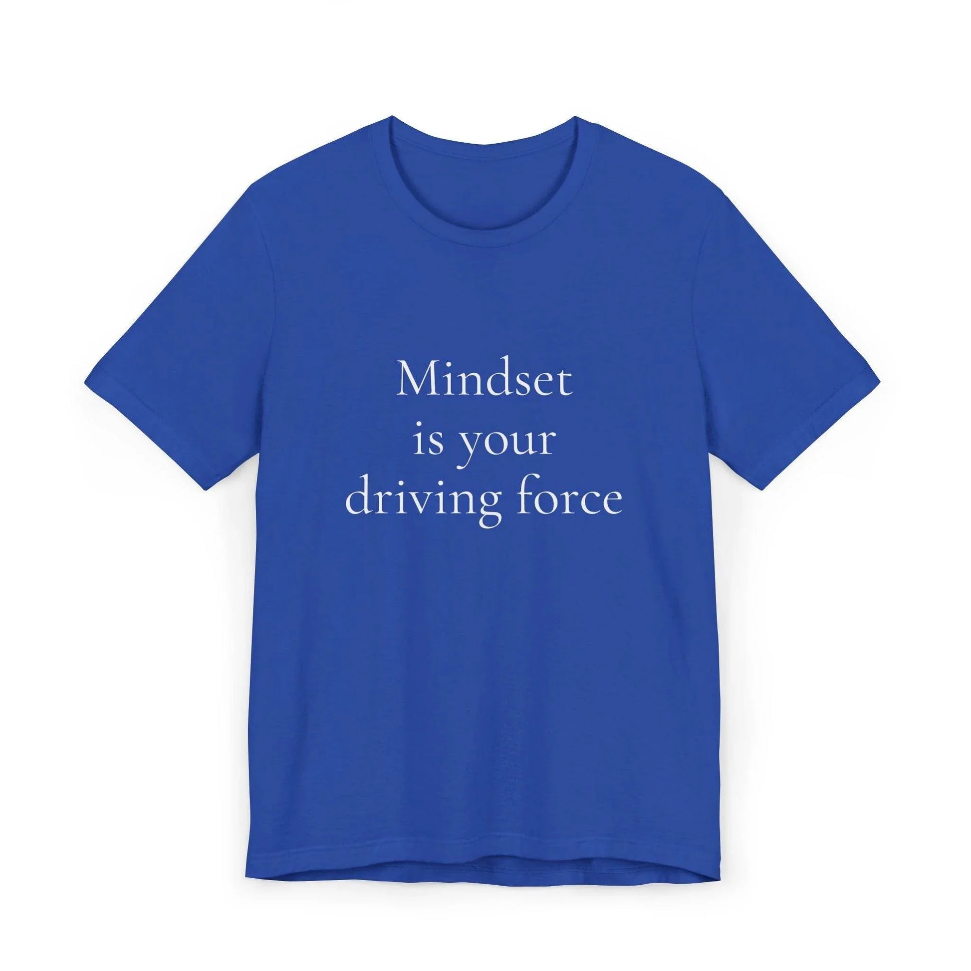 Inspirational Unisex Jersey T-Shirt - Mindset Vibe - The Dreamer's Bookshop.