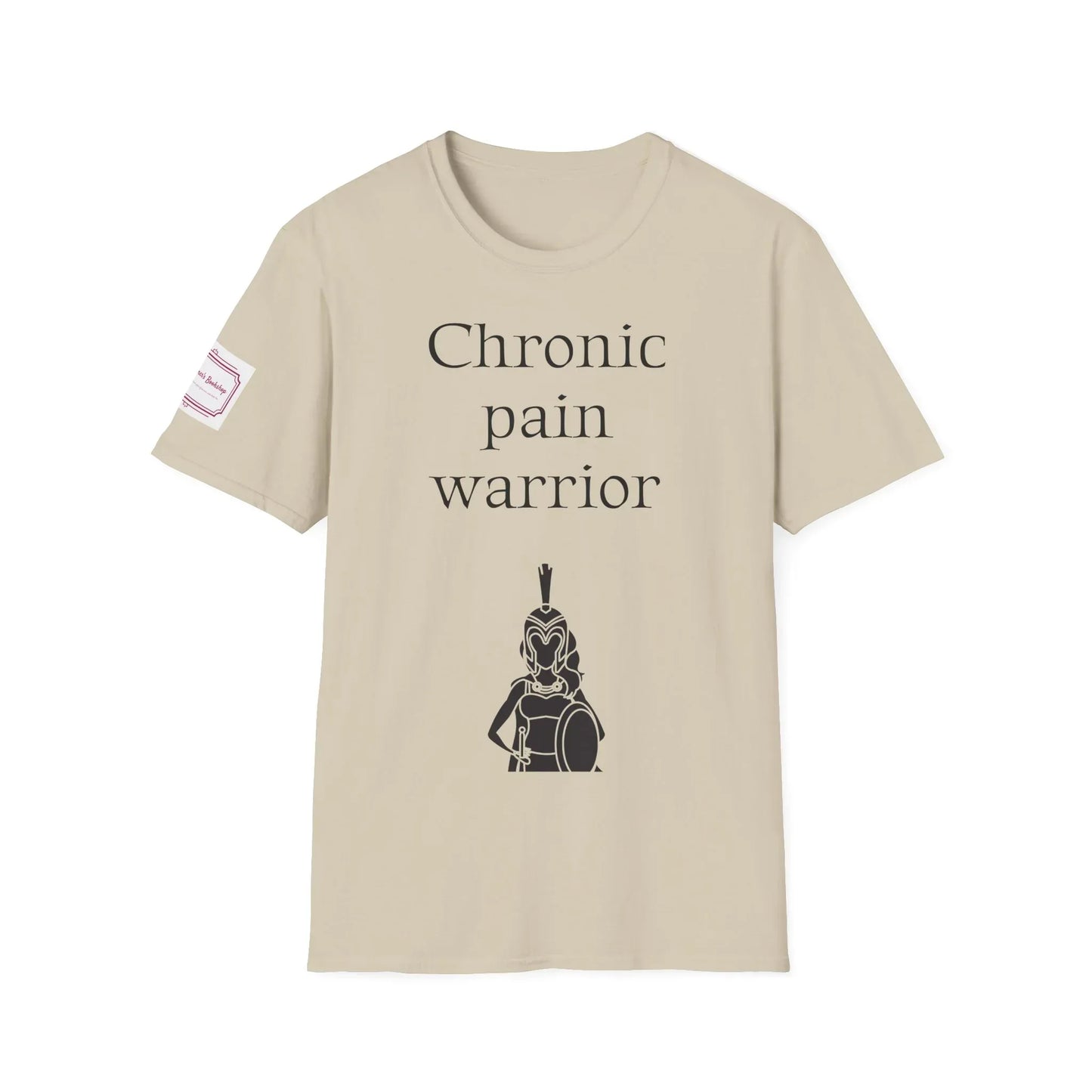 Chronic Pain Warrior Unisex Softstyle T-Shirt - Empowering Graphic Tee for Mental Health Awareness - The Dreamer's Bookshop.