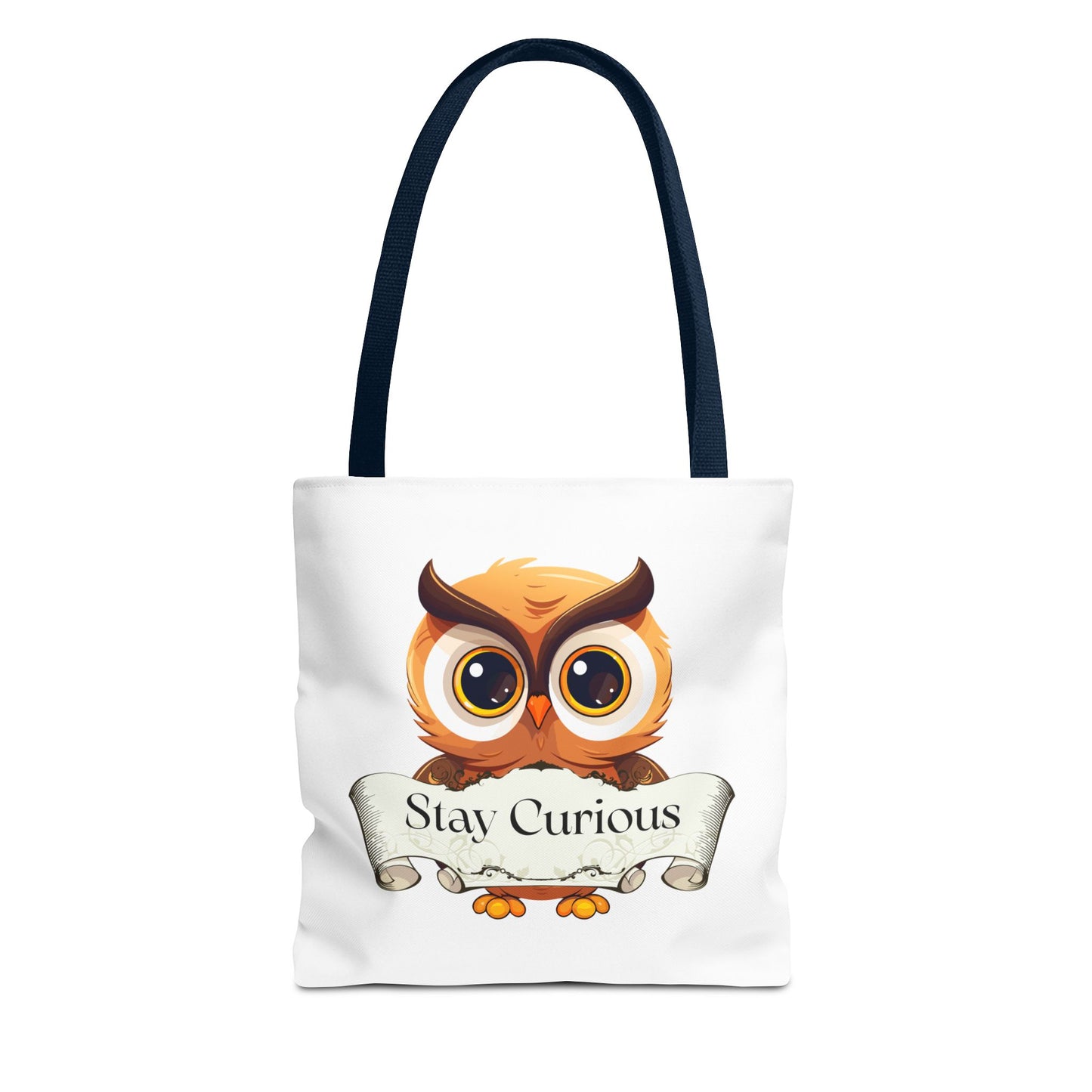 Literary Tote Bag - Stay Curous - The Dreamer's Bookshop Designs