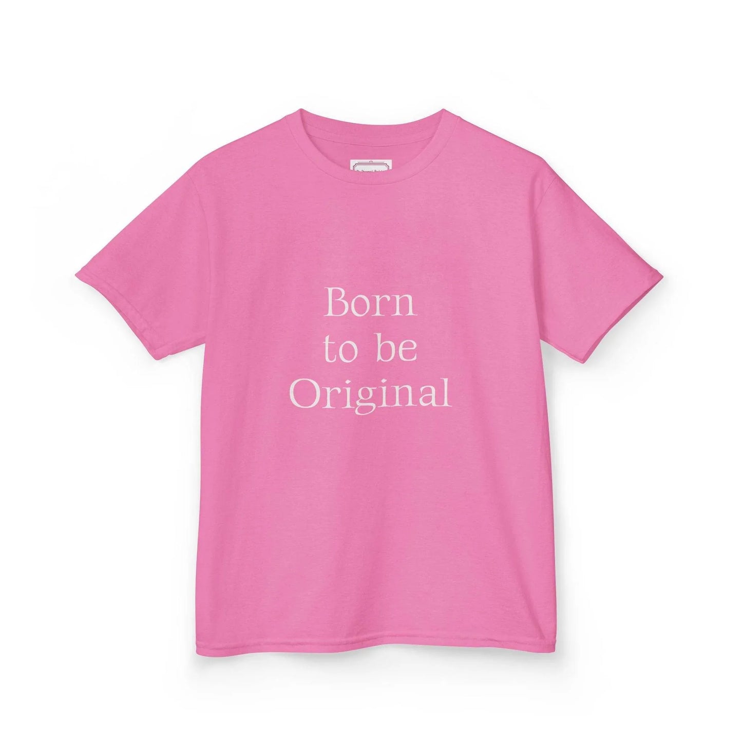 EU - Kids 'Born to be Original' Cotton Tee - Support Young Creators - The Dreamer's Bookshop.