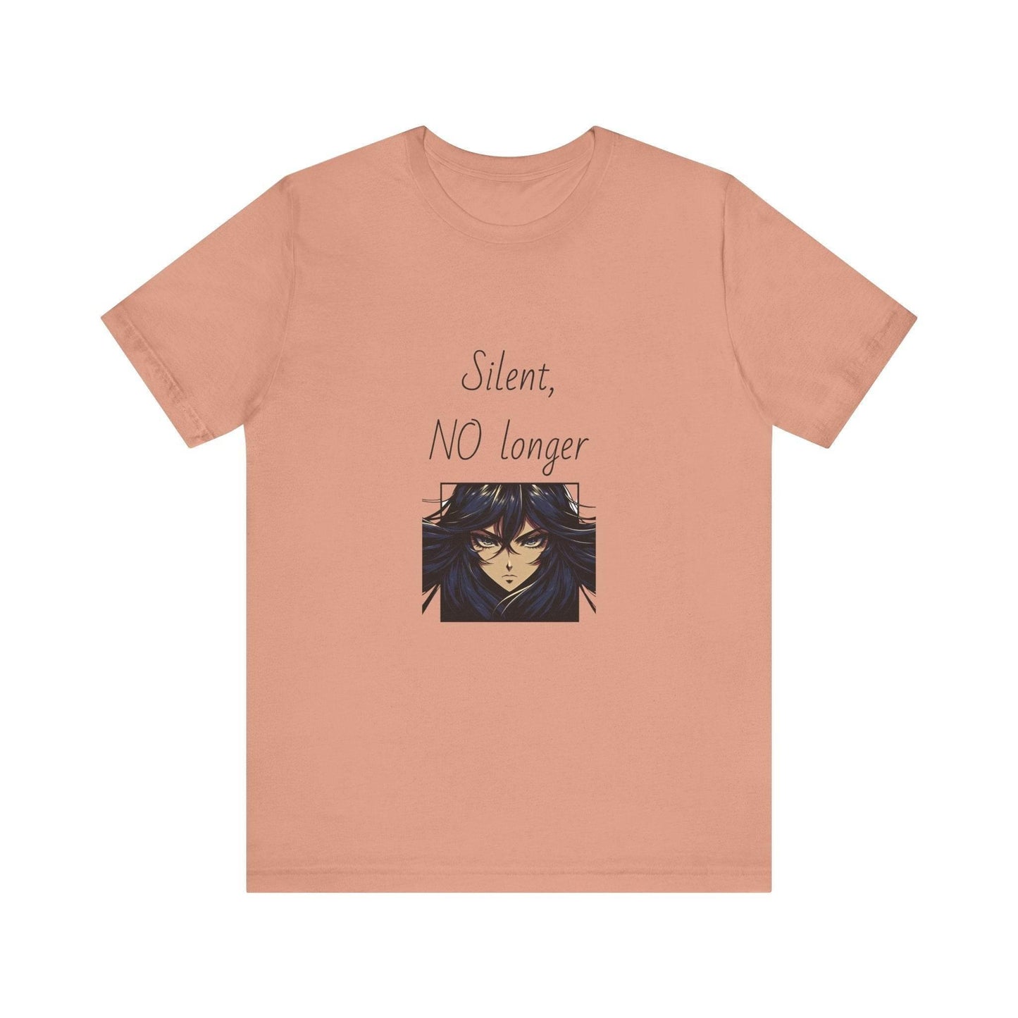 Fierce Survivor Unisex Short Sleeve Tee - Silent, NO longer - The Dreamer's Bookshop.