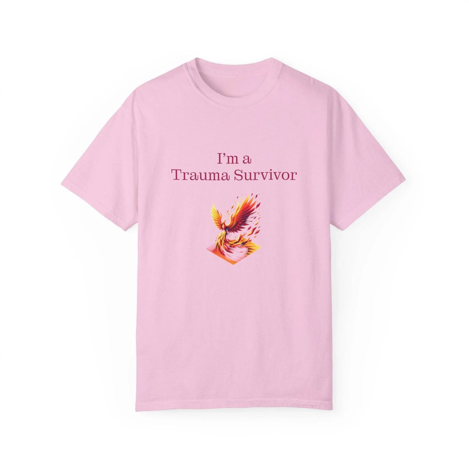 Trauma Survivor Unisex T-Shirt - Empowering Tee for Healthcare Awareness - The Dreamer's Bookshop.