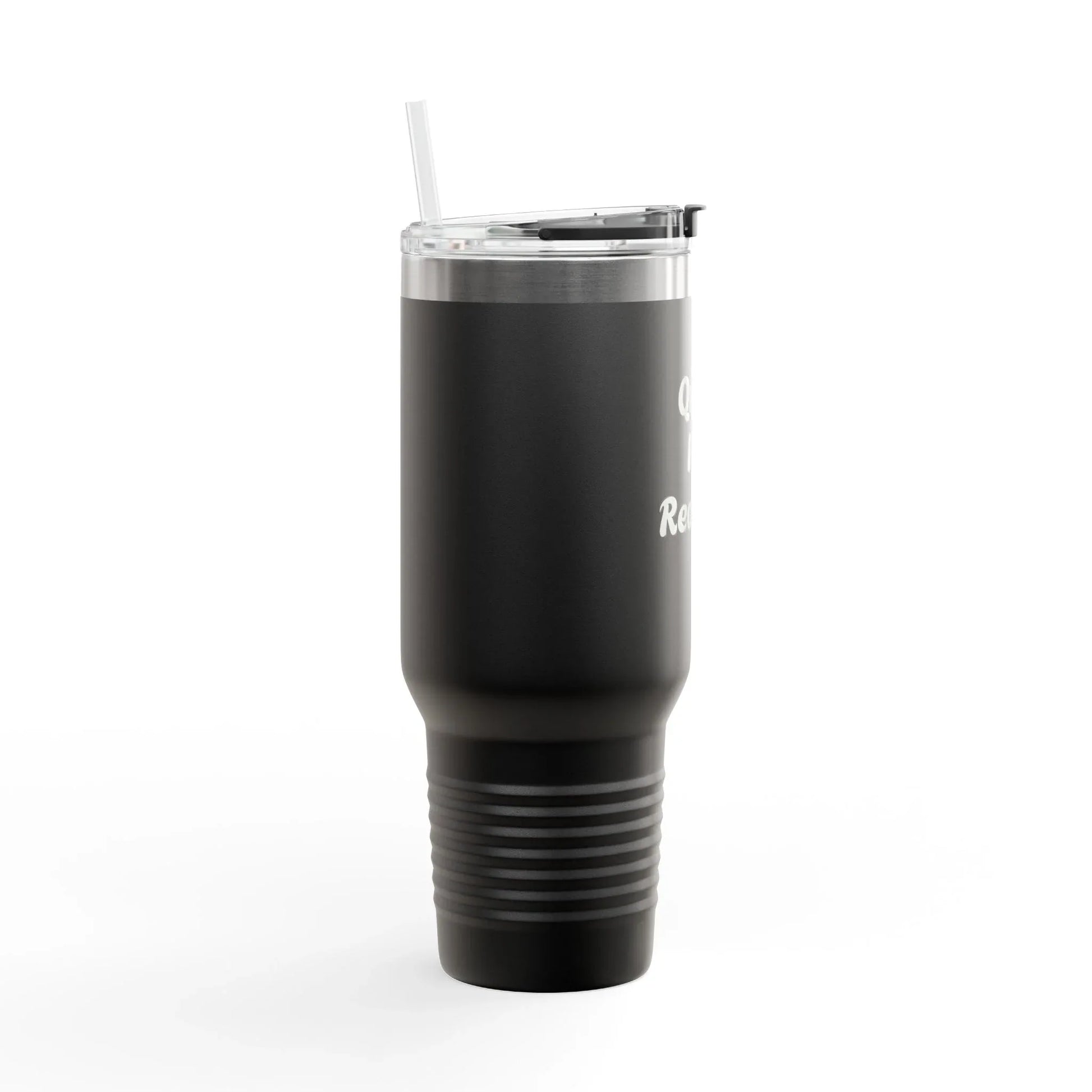 Insulated Travel Mug - "Quiet I'm Reading" - 40oz Coffee Cup for Book Lovers - The Dreamer's Bookshop.