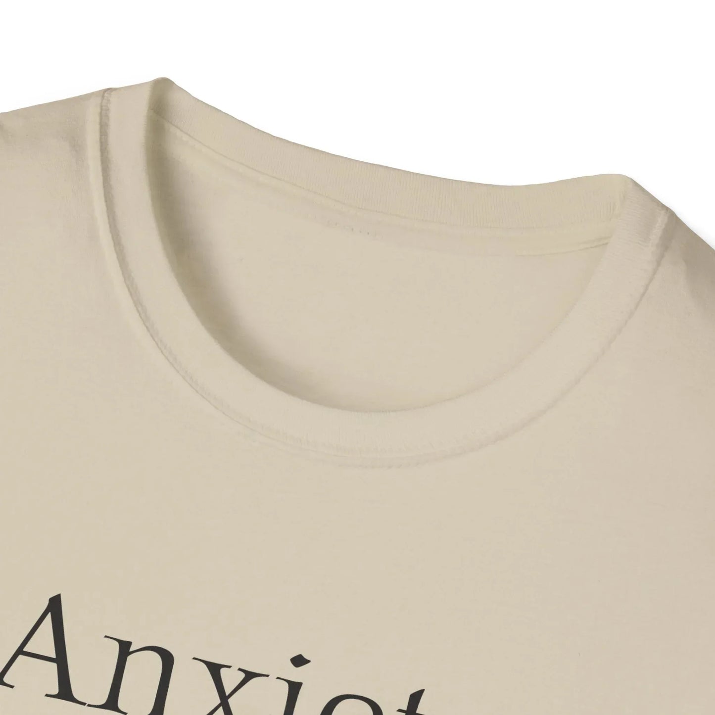 Anxiety Warrior Unisex Softstyle T-Shirt - Empowering Graphic Tee for Mental Health Awareness - The Dreamer's Bookshop.