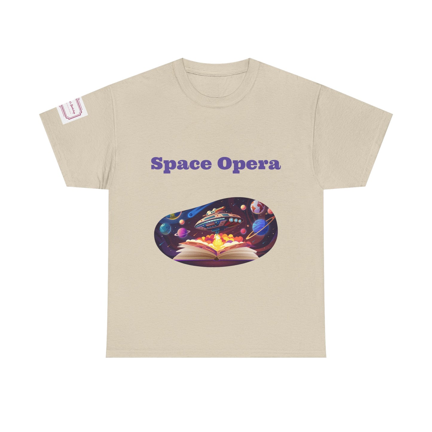 Space Opera -  Unisex Heavy Cotton Tee - Sci-Fi Books