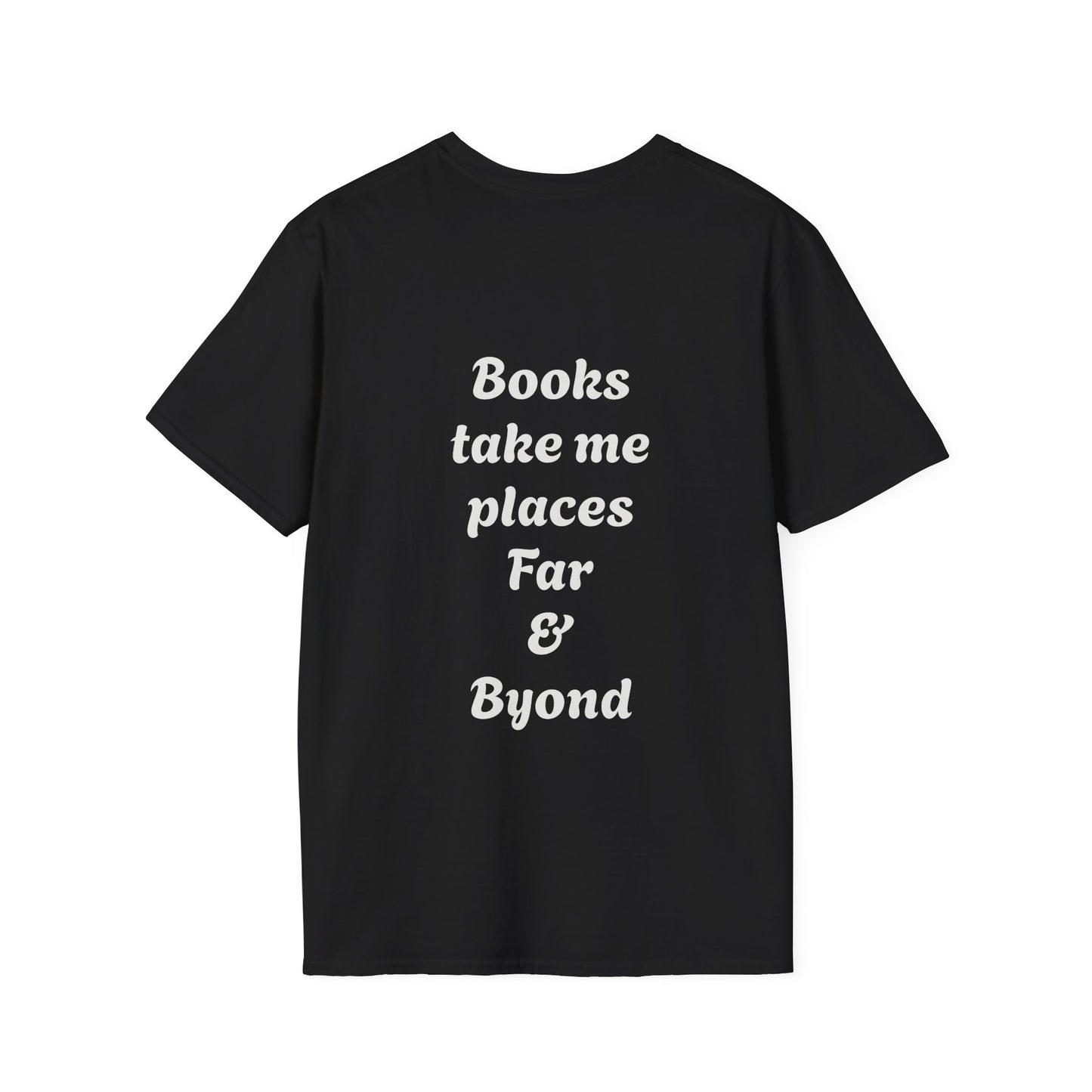 Unisex Travel-Inspired T-Shirt - "Whimsical Wordsmith" - Perfect for Book Lovers