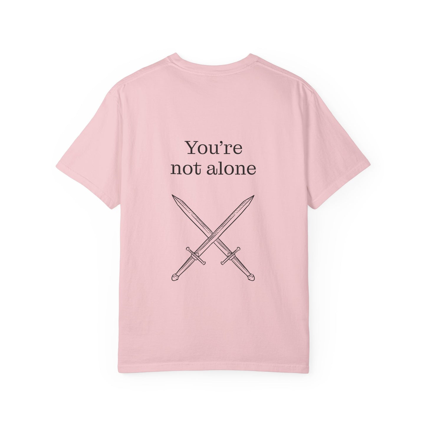 AU - Cancer Survivor Unisex Garment-Dyed T-Shirt - Empowering Supportive Apparel