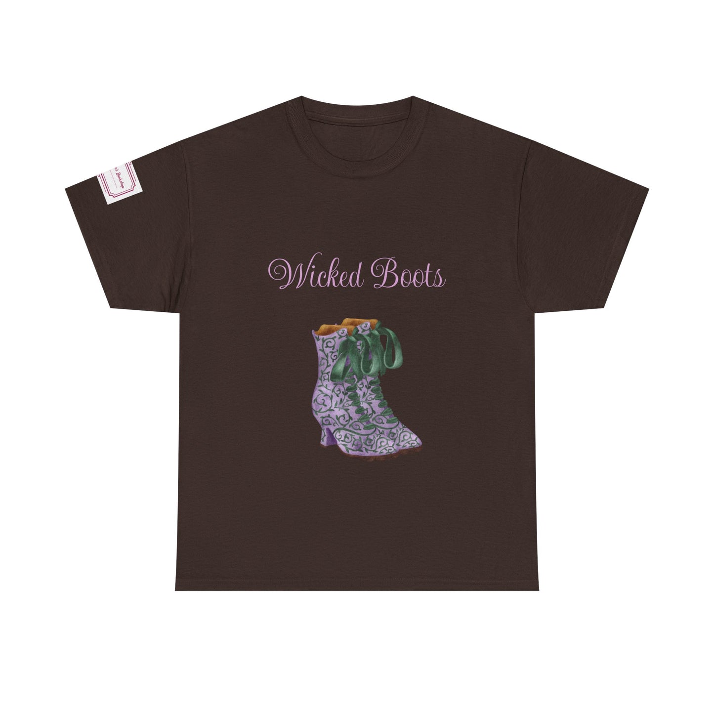 US (Ww) Wicked Boots Graphic Unisex Heavy Cotton Tee
