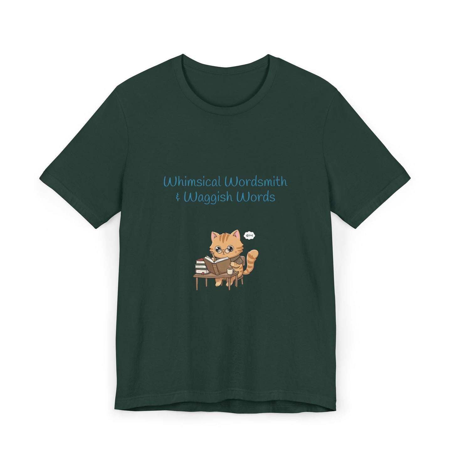 Unisex Jersey T-Shirt - 'Whimsical Wordsmith' Book lovers