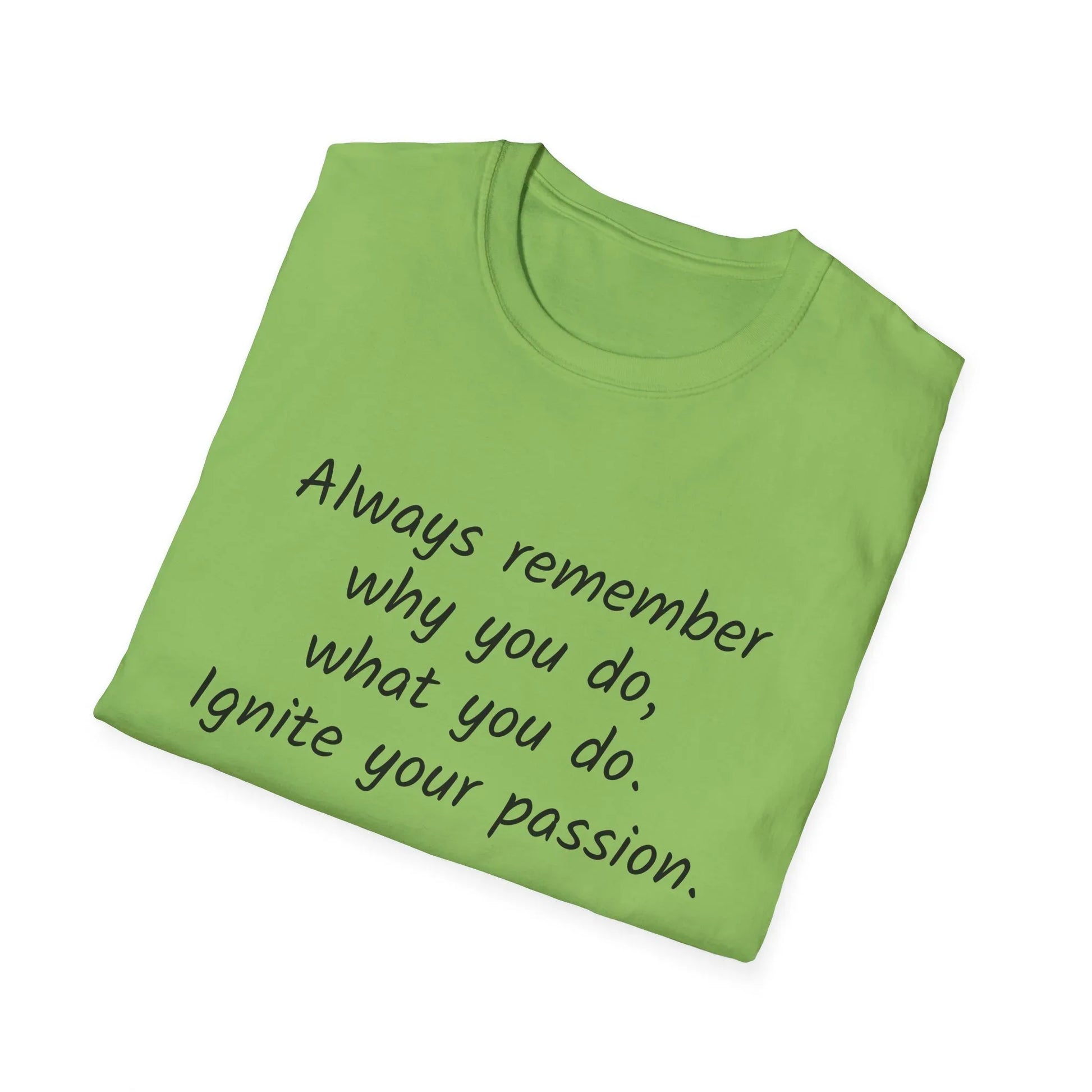 Inspirational Unisex T-Shirt - "Ignite Your Passion" - The Dreamer's Bookshop.
