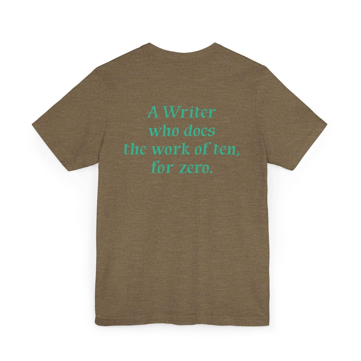 Unisex Jersey T-Shirt - 'Indie Author' Inspirational - The Dreamer's Bookshop.