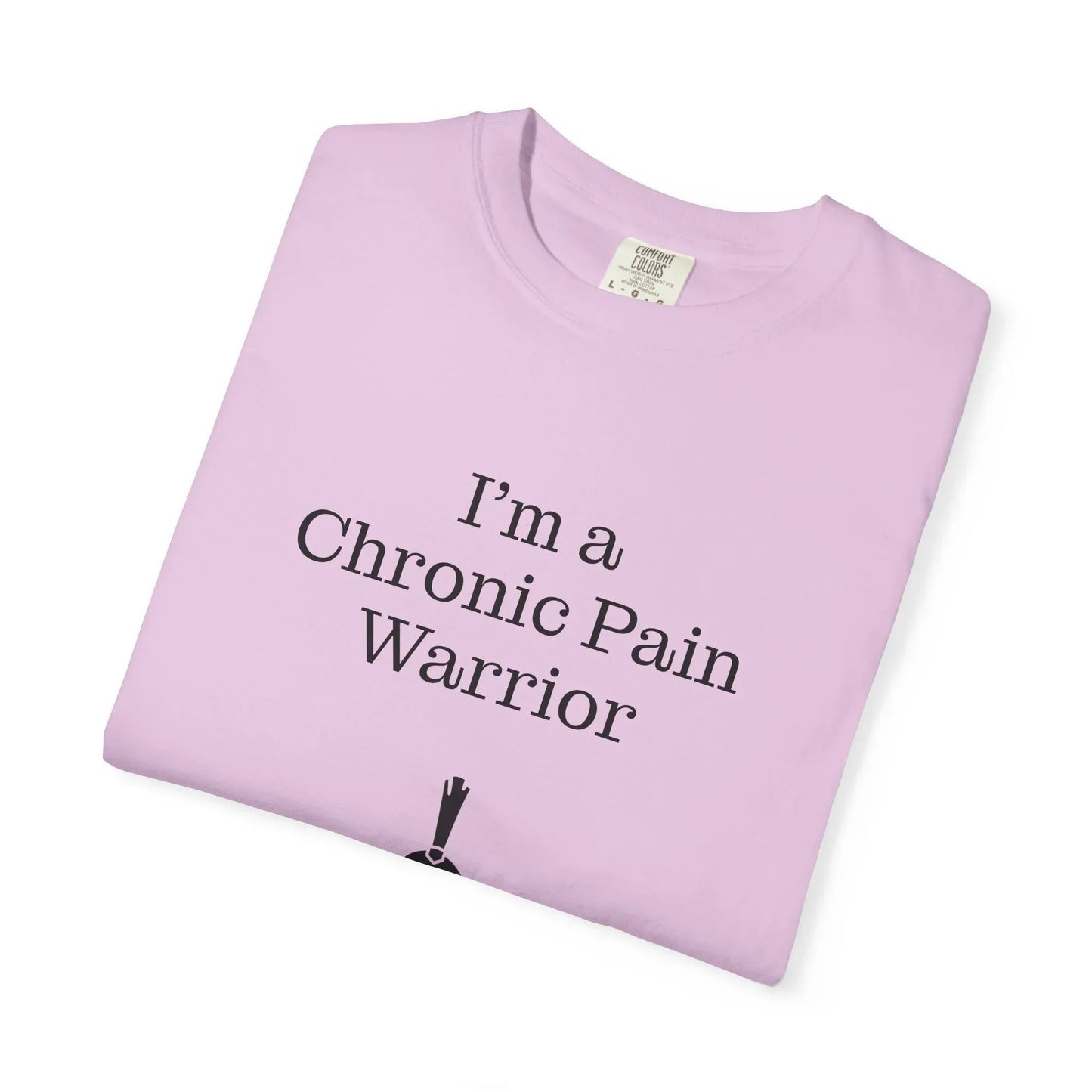 Chronic Pain Warrior Unisex T-Shirt - Empowering Tee for Healthcare Awareness - The Dreamer's Bookshop.