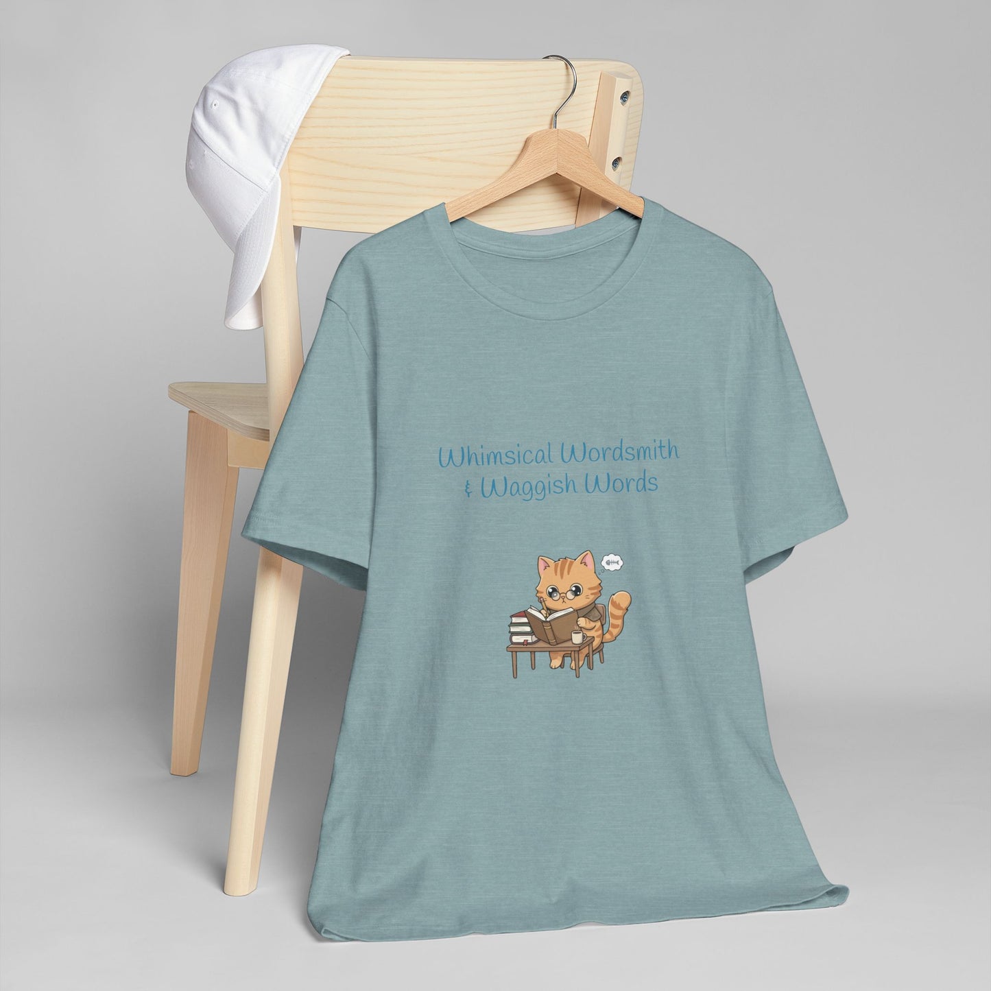Unisex Jersey T-Shirt - 'Whimsical Wordsmith' Book lovers