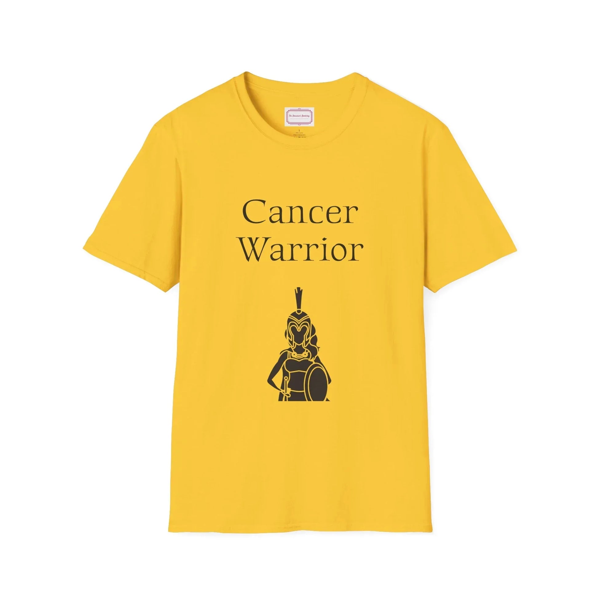 Cancer Warrior Unisex Softstyle T-Shirt - Embrace Your Battles - The Dreamer's Bookshop.