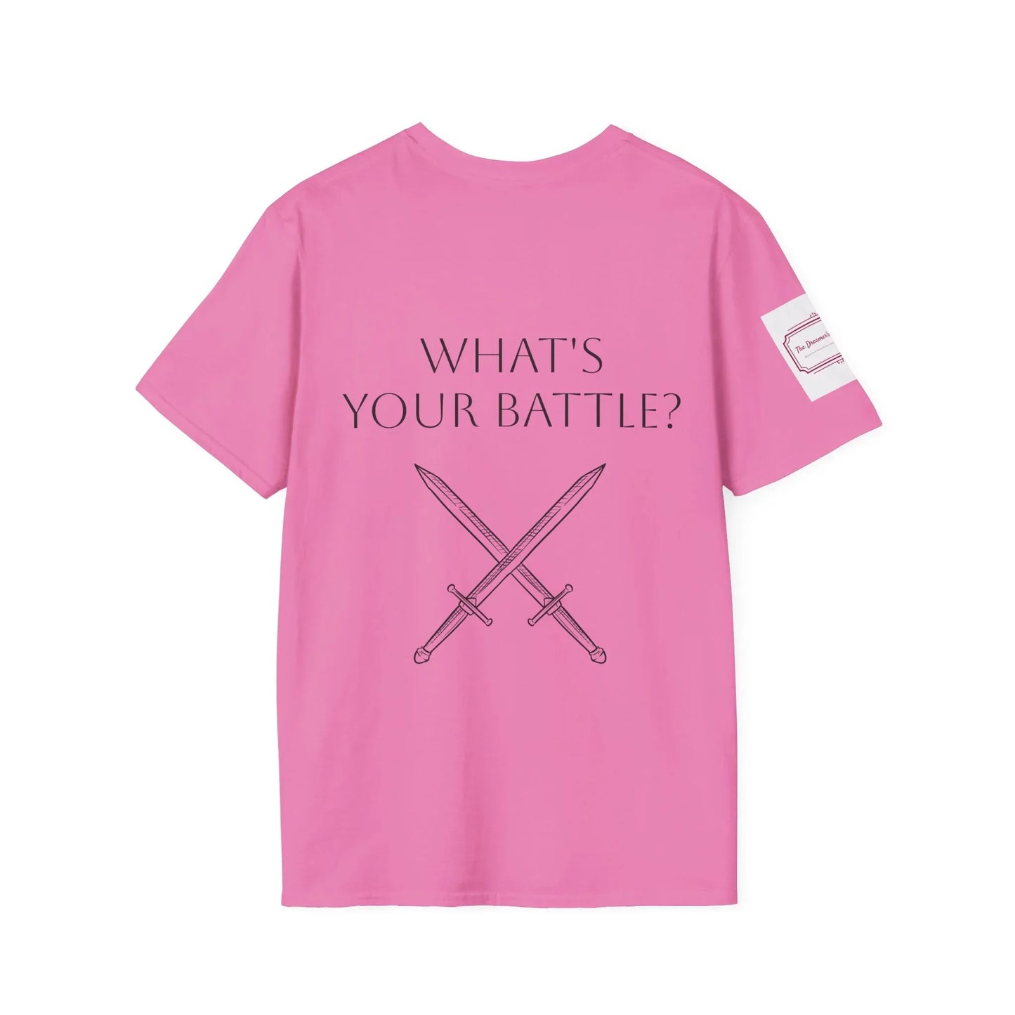 Cancer Warrior Unisex Softstyle T-Shirt - Empowering Battle for Women's Health - The Dreamer's Bookshop.