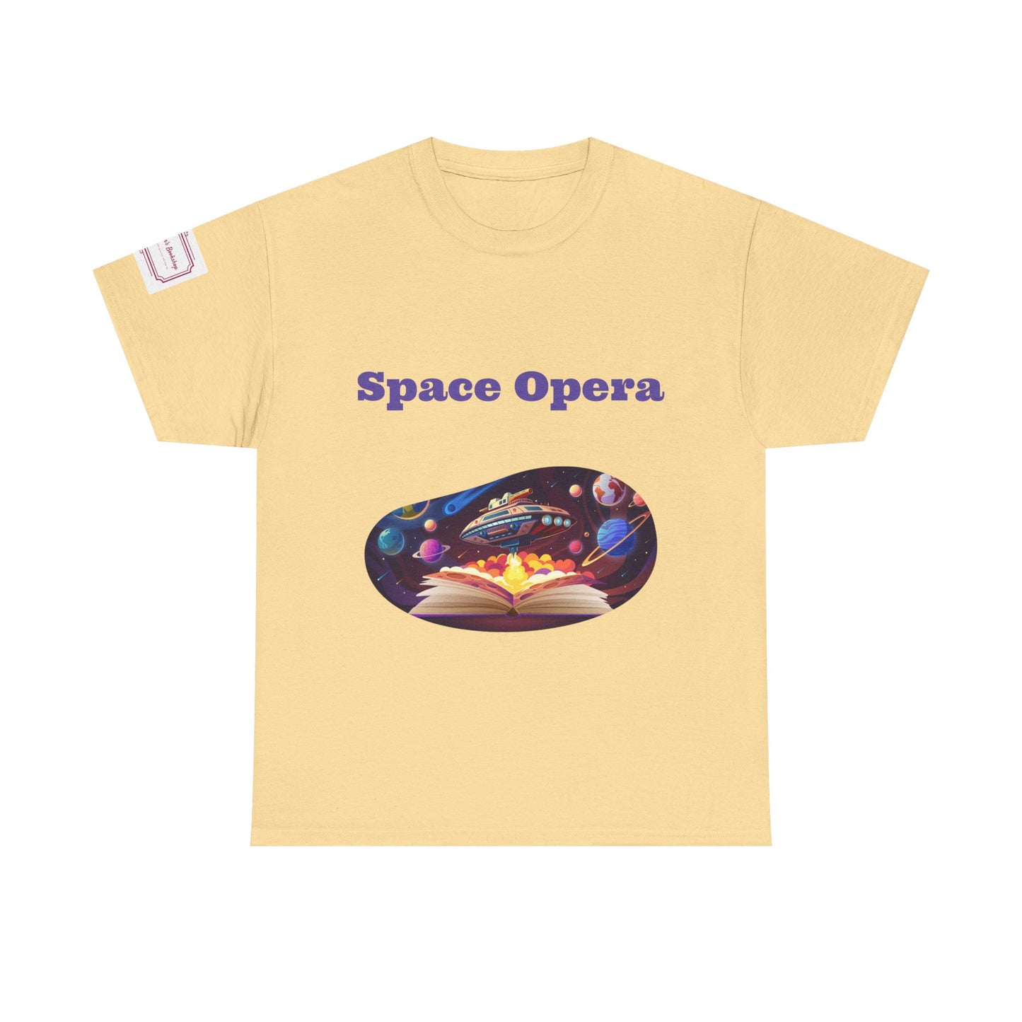 Space Opera -  Unisex Heavy Cotton Tee - Sci-Fi Books
