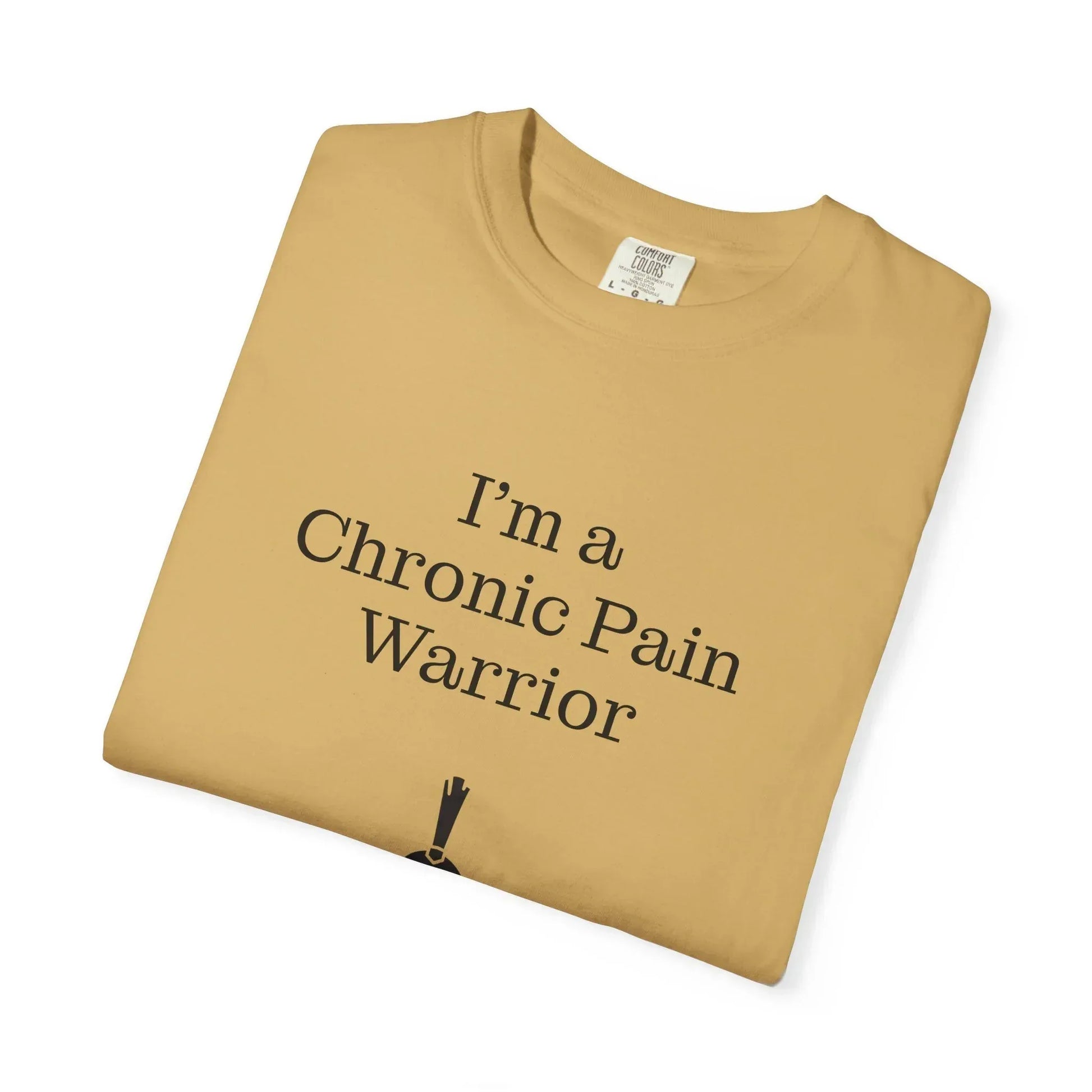 Chronic Pain Warrior Unisex T-Shirt - Empowering Tee for Healthcare Awareness - The Dreamer's Bookshop.