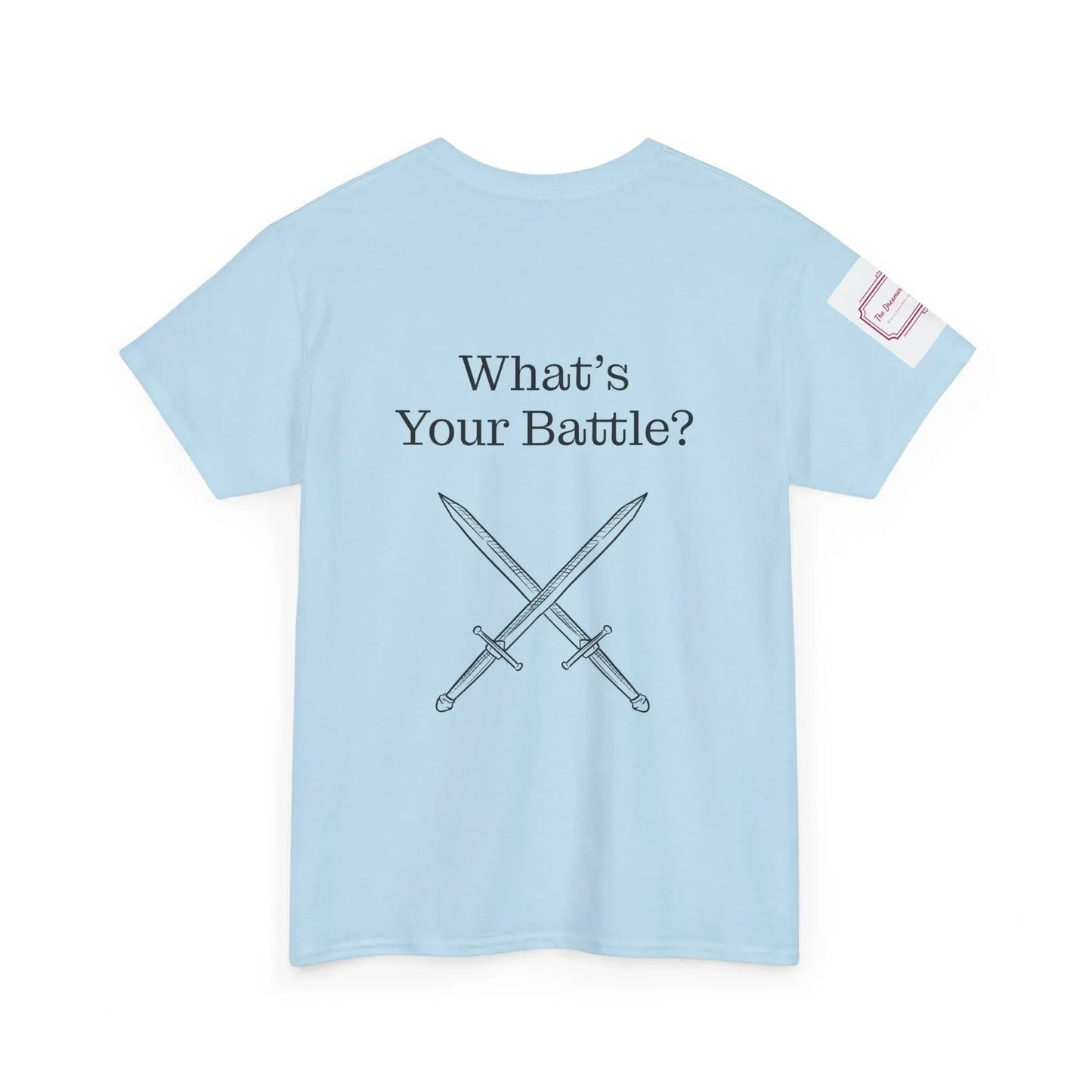 Chronic Pain Warrior Unisex Heavy Cotton Tee - Empowering Apparel for Health Awareness - The Dreamer's Bookshop.