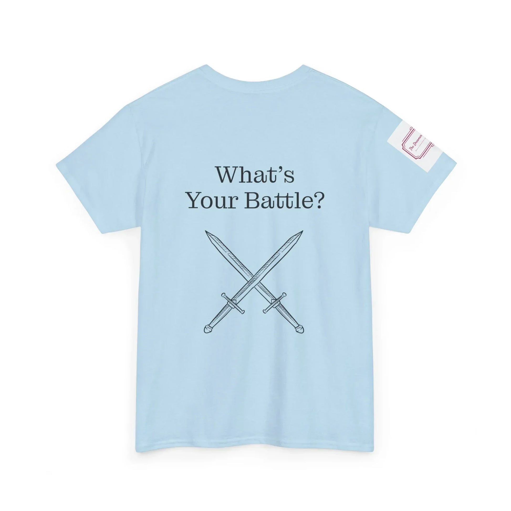 Chronic Pain Warrior Unisex Heavy Cotton Tee - Empowering Apparel for Health Awareness - The Dreamer's Bookshop.