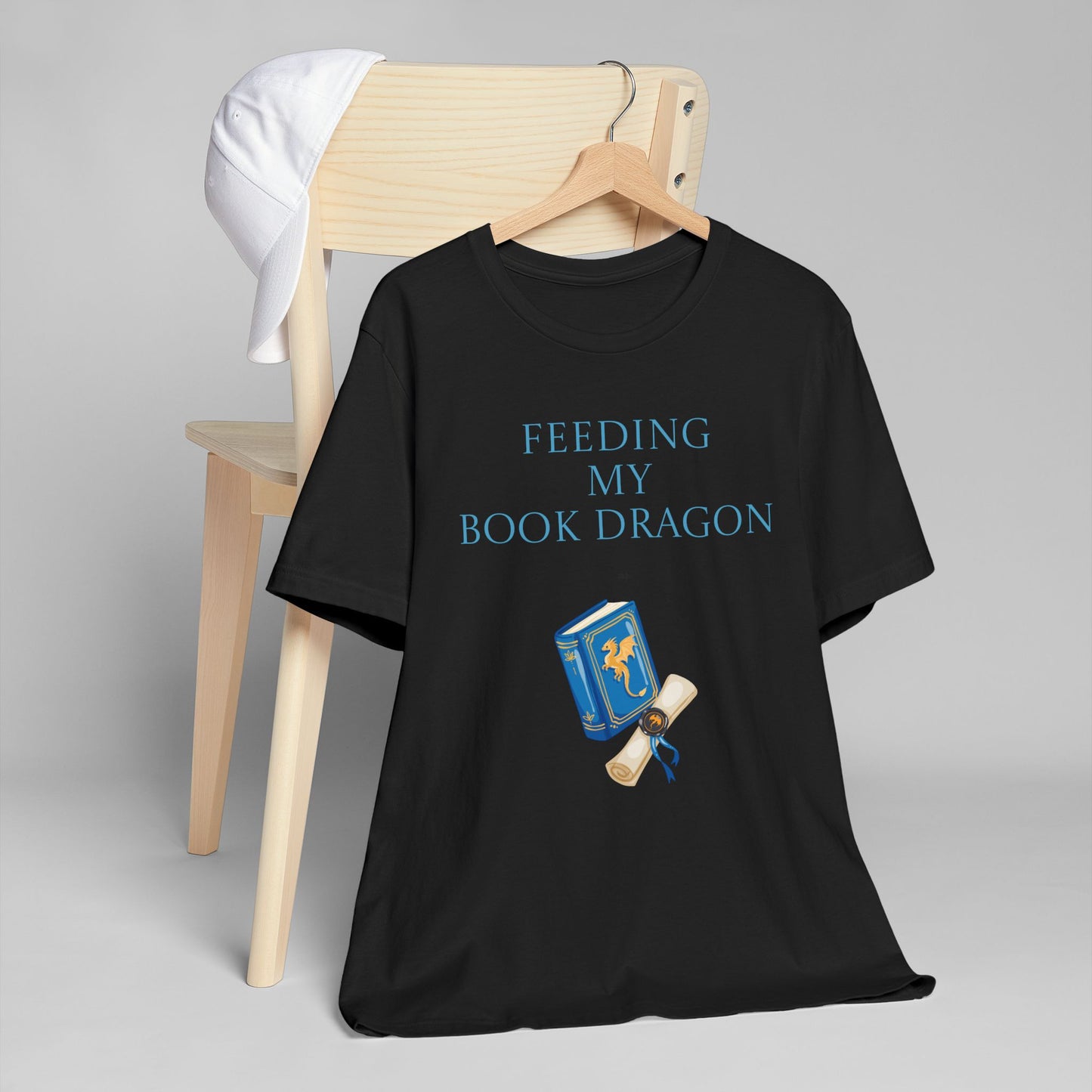 Unisex Jersey T-Shirt - Book Dragon