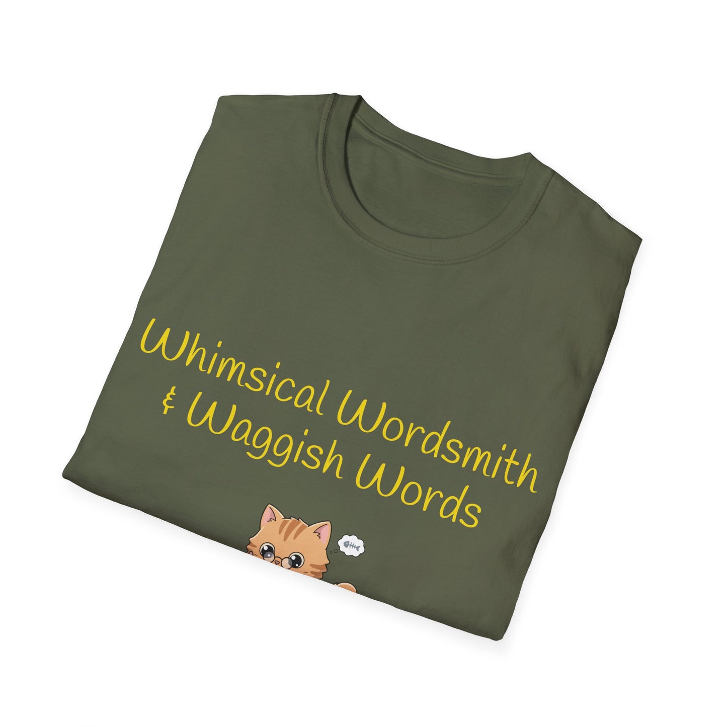 Whimsical Wordsmith Unisex Softstyle T-Shirt - Perfect Gift for Wordsmiths