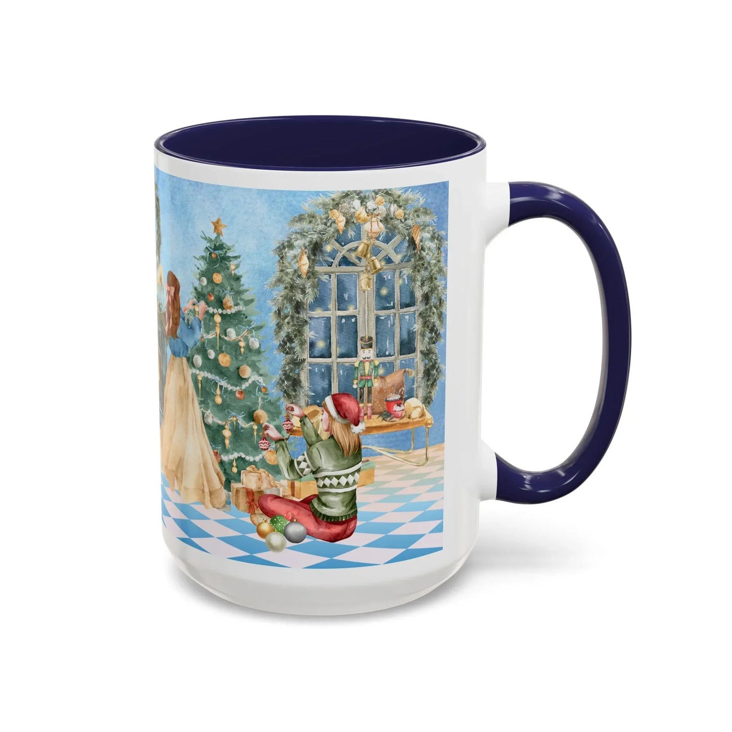Christmas Tree Decoration Coffee Mug - 11oz & 15oz - tis the season - The Dreamer's Bookshop.