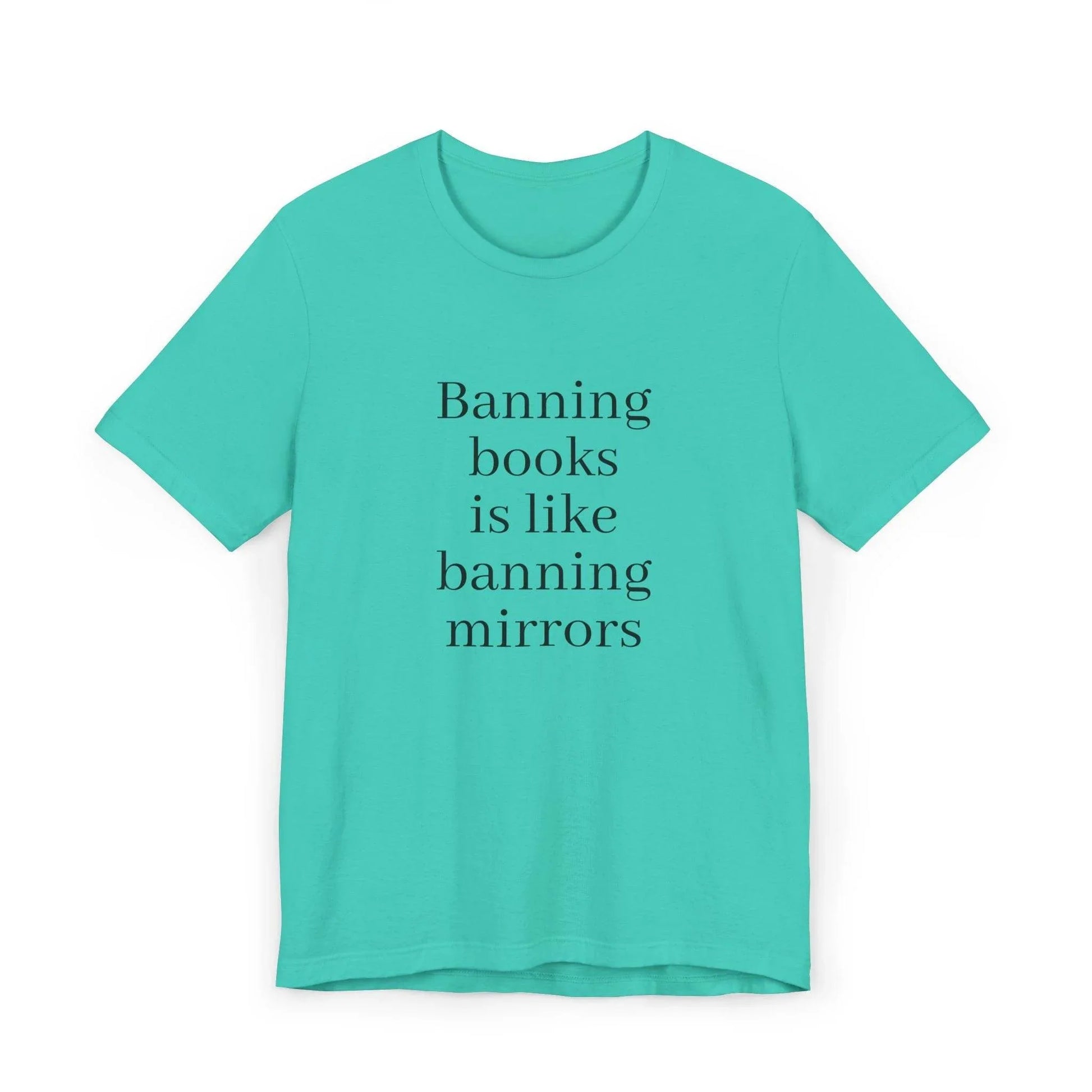 Unisex Jersey T-Shirt - Banning Books Vibe - The Dreamer's Bookshop.