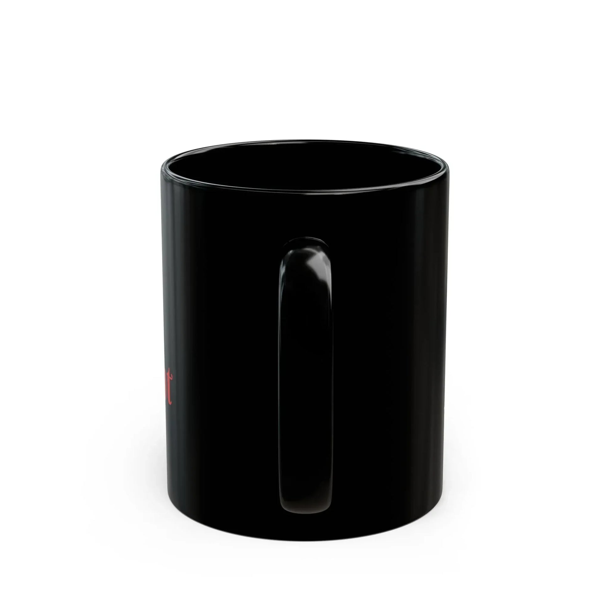 Book Lover's Christmas Black Mug (11oz, 15oz) - The Dreamer's Bookshop.